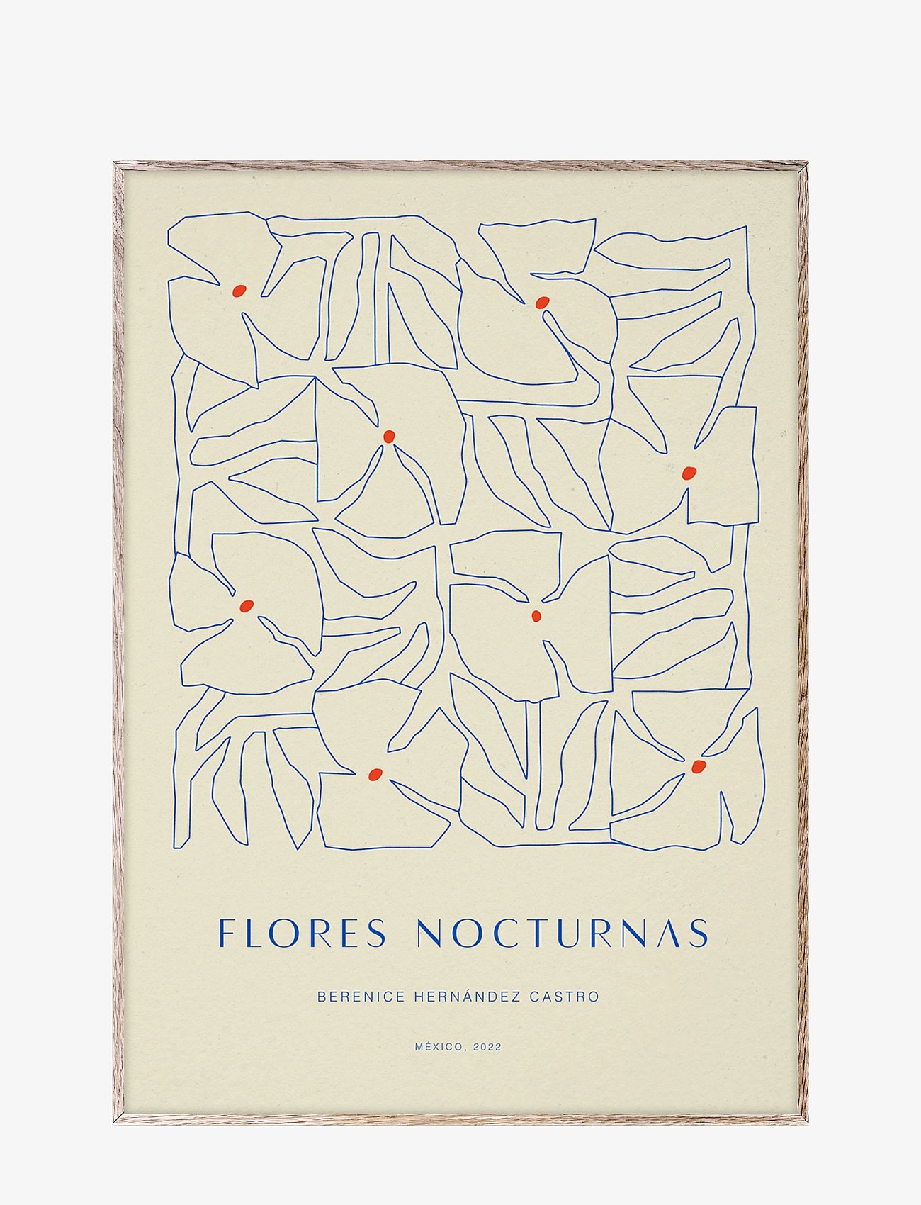 Flores Nocturnas 01 - 70x100 - GREY