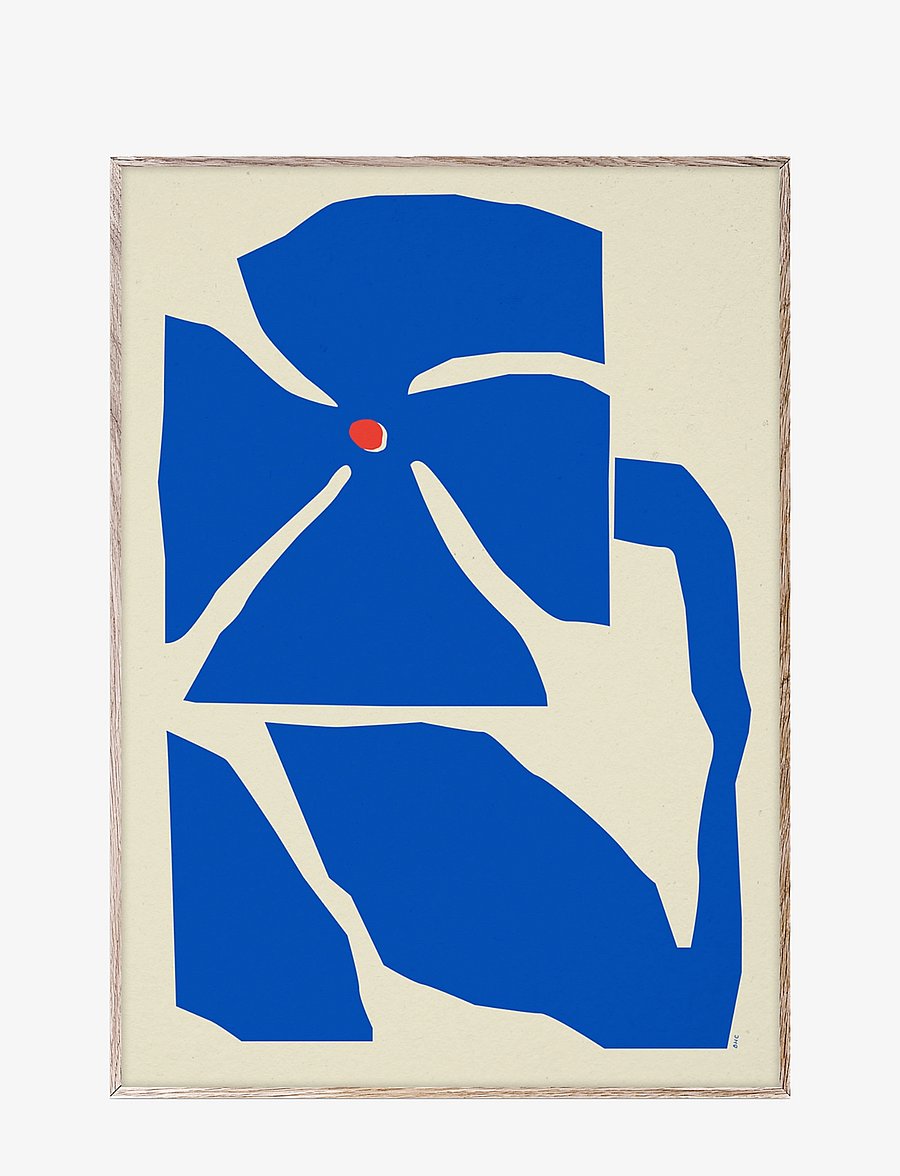 Paper Collective - Flores Nocturnas 02 - 70x100 - blue - 0
