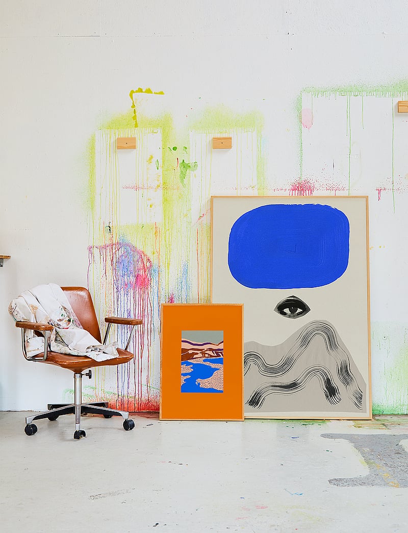 Paper Collective - Orange Landscape - 70x100 - multi-colour - 1