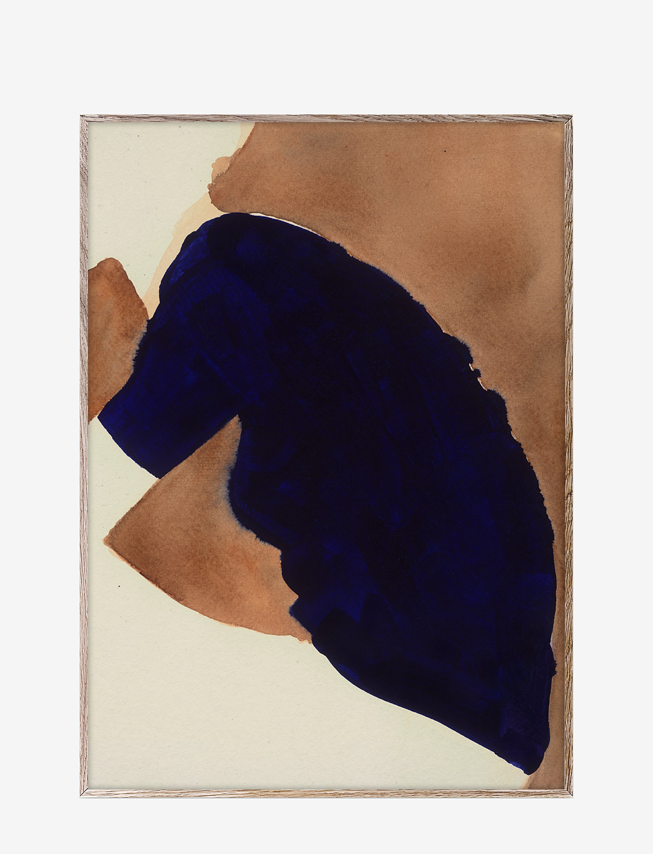 Paper Collective - Blue Knit - 70x100 - white, brown, blue - 0