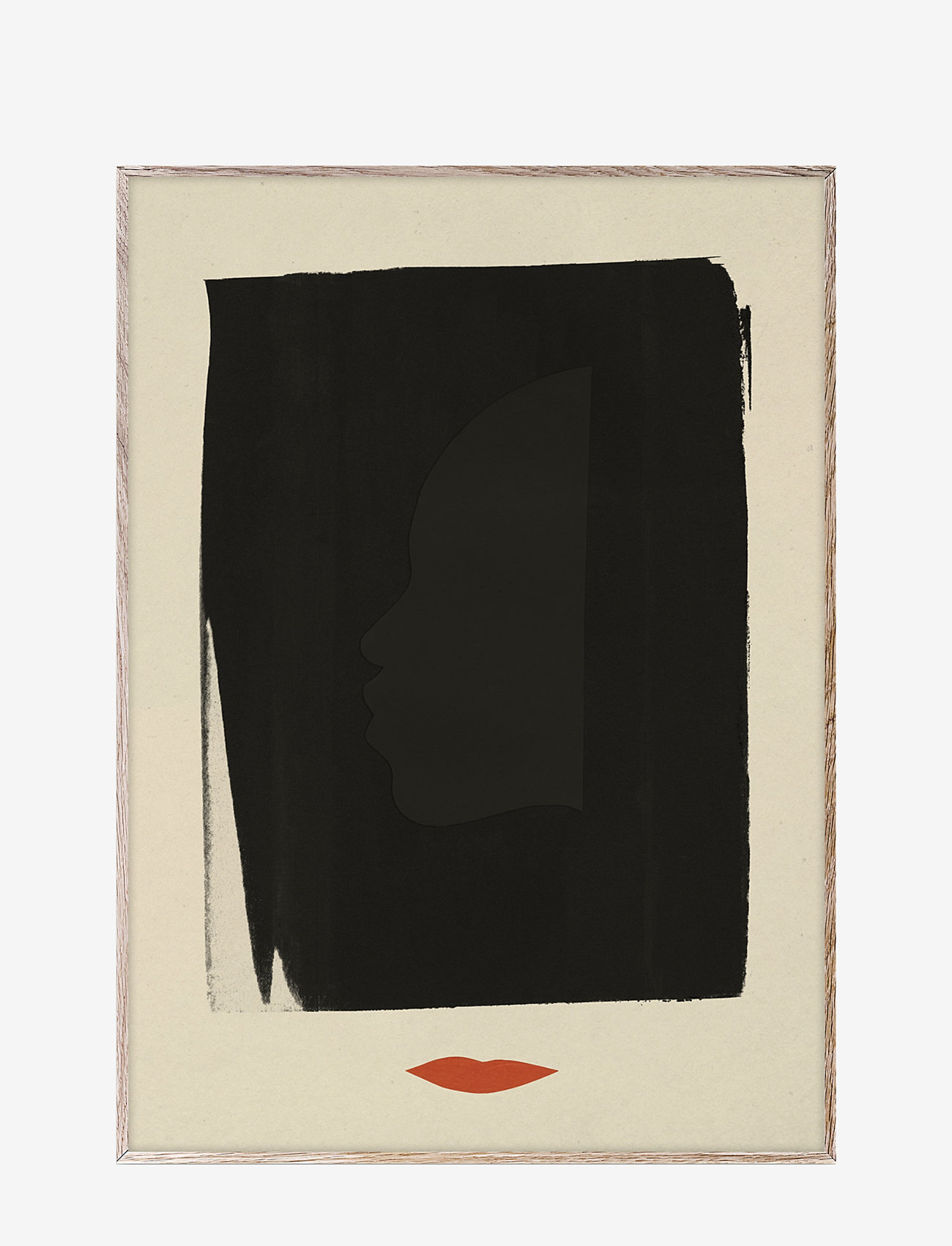 Paper Collective - Red Lips - 70x100 - black, red, purple - 0