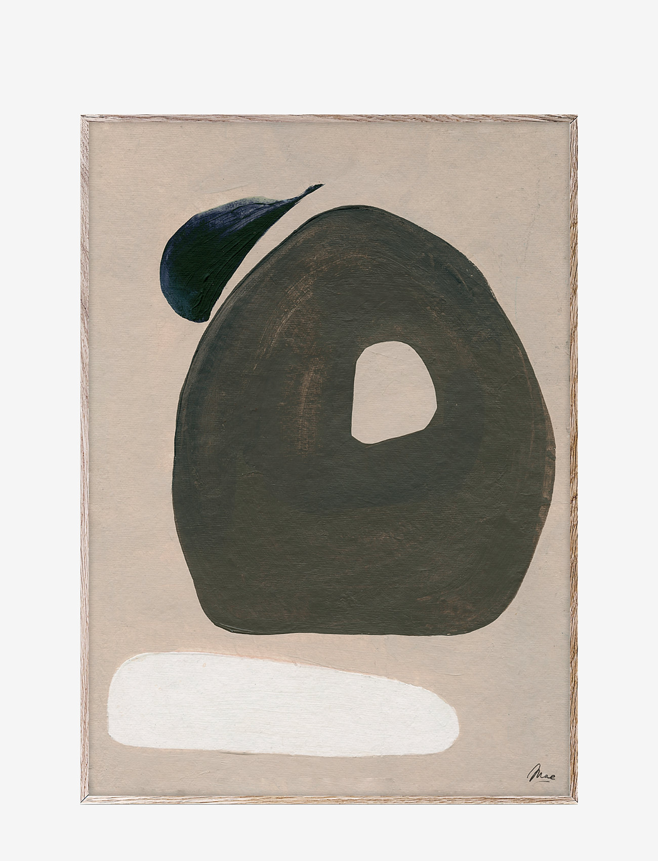 Paper Collective - Softness  - 70x100 - black, white, beige, grey - 0