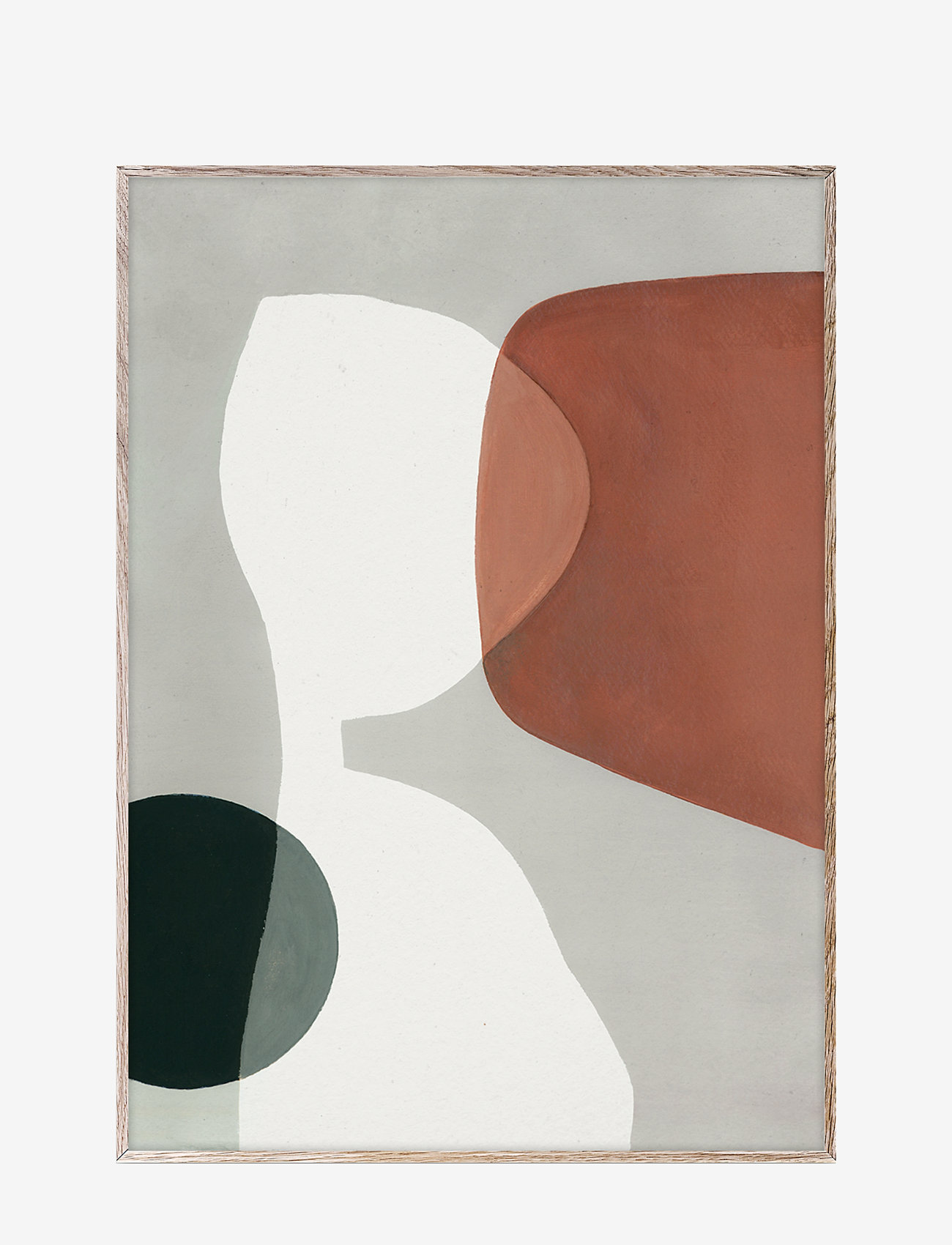 Paper Collective - Balance 01 - 70x100 - grey, white, brown - 0