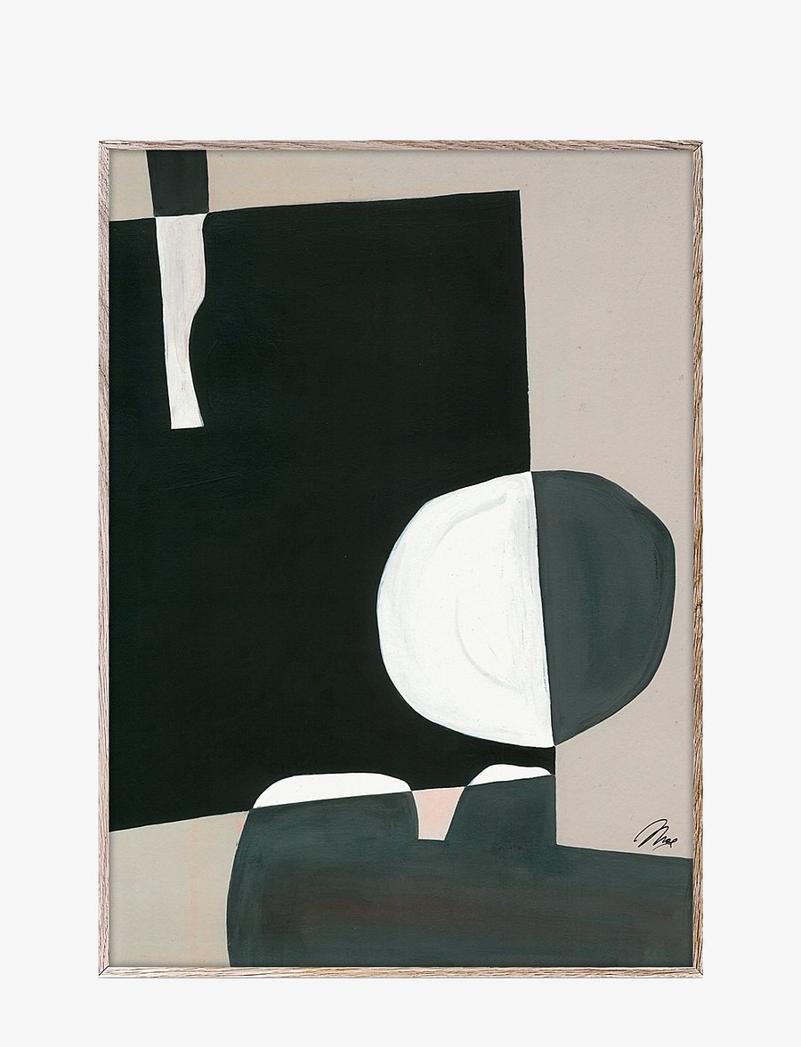 Paper Collective - La Femme 02 - 70x100 - black, sand, beige, grey, white - 0