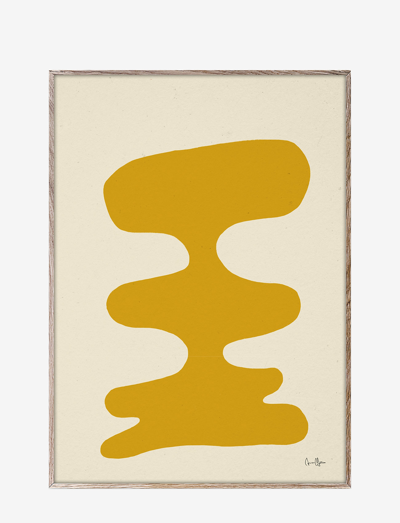 Paper Collective - Soft Yellow - 70x100 - beige, yellow - 0