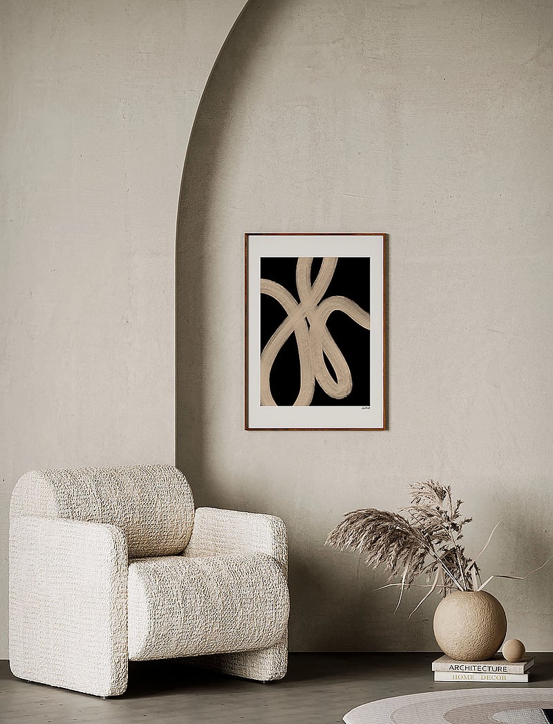 Paper Collective - Sand Lines - 70x100 - beige, sand, black - 1