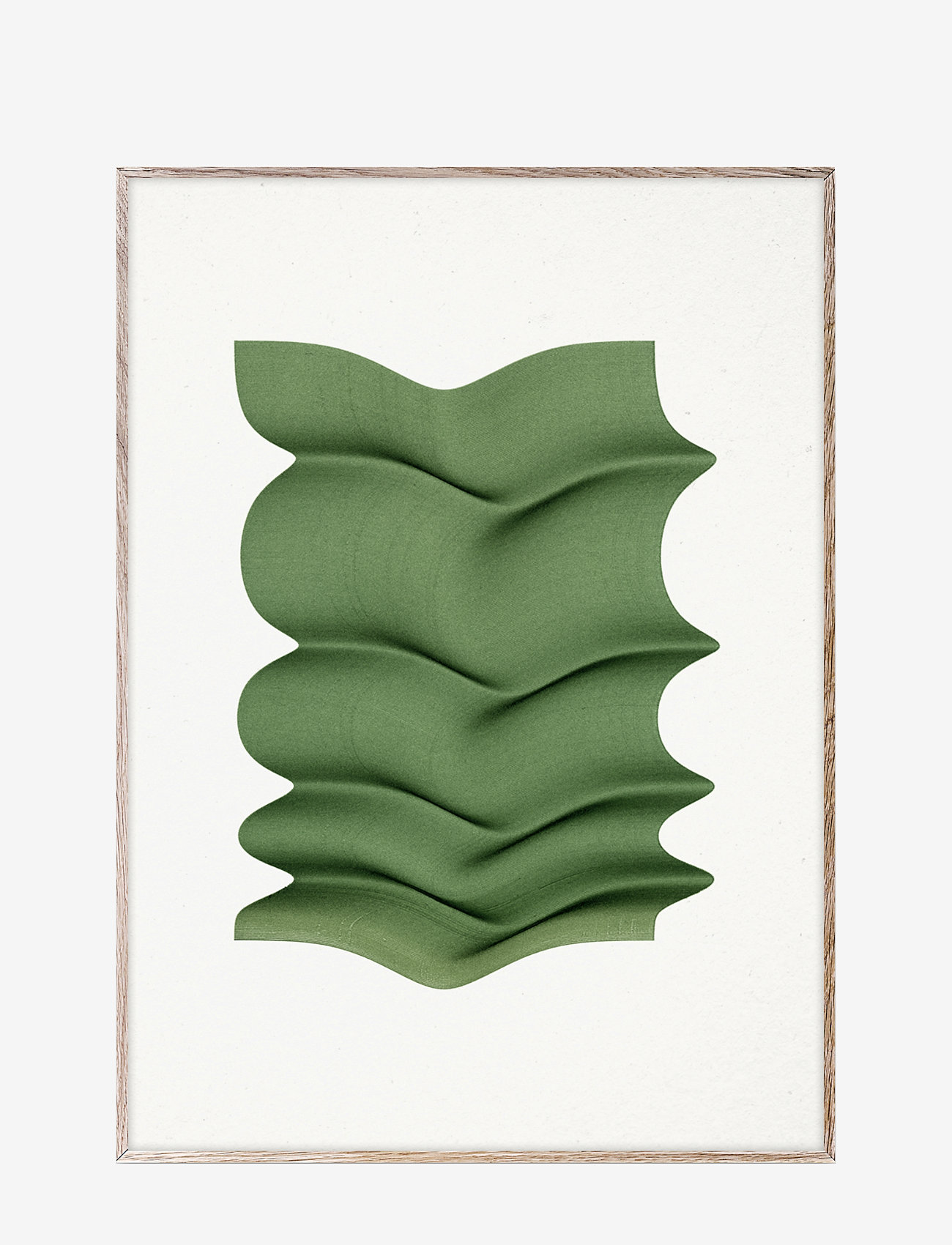 Paper Collective - Green Fold - 70x100 - green, white - 0