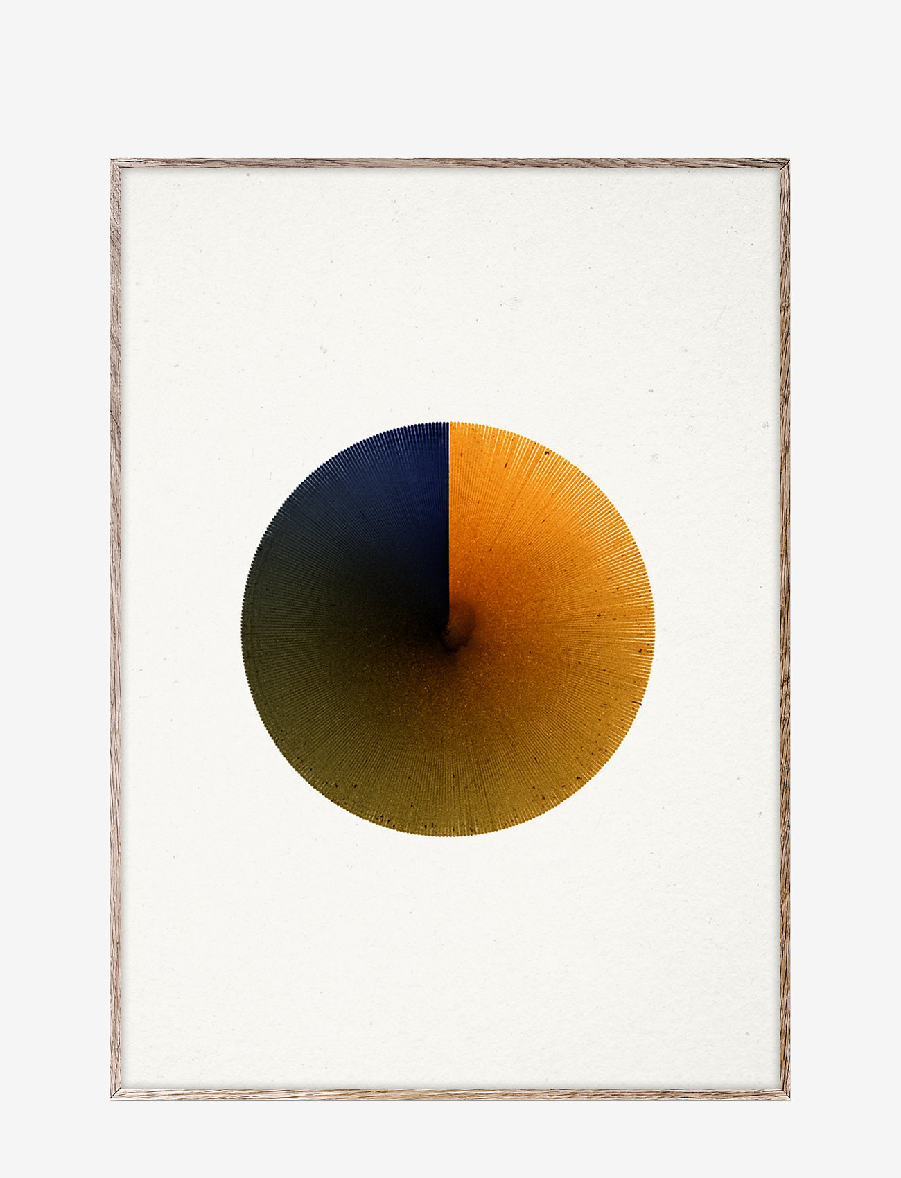 Paper Collective - Perfect Circle - 70x100 - orange, blue, white - 0