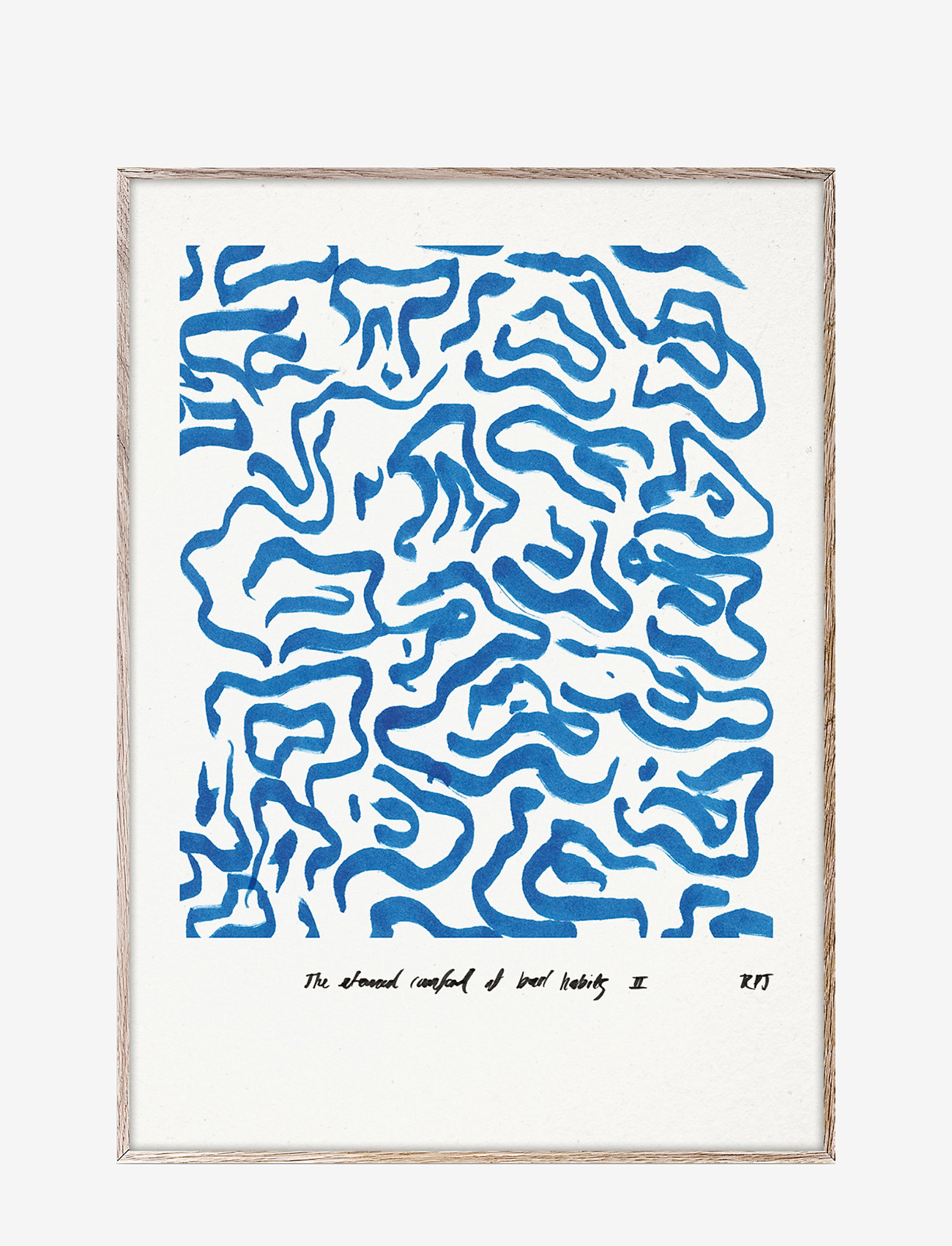 Paper Collective - Comfort - Blue - 70x100 - blue, white - 0