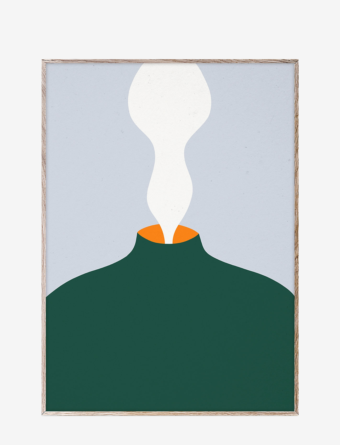 Paper Collective - Fumee - 70x100 - green, blue - 0