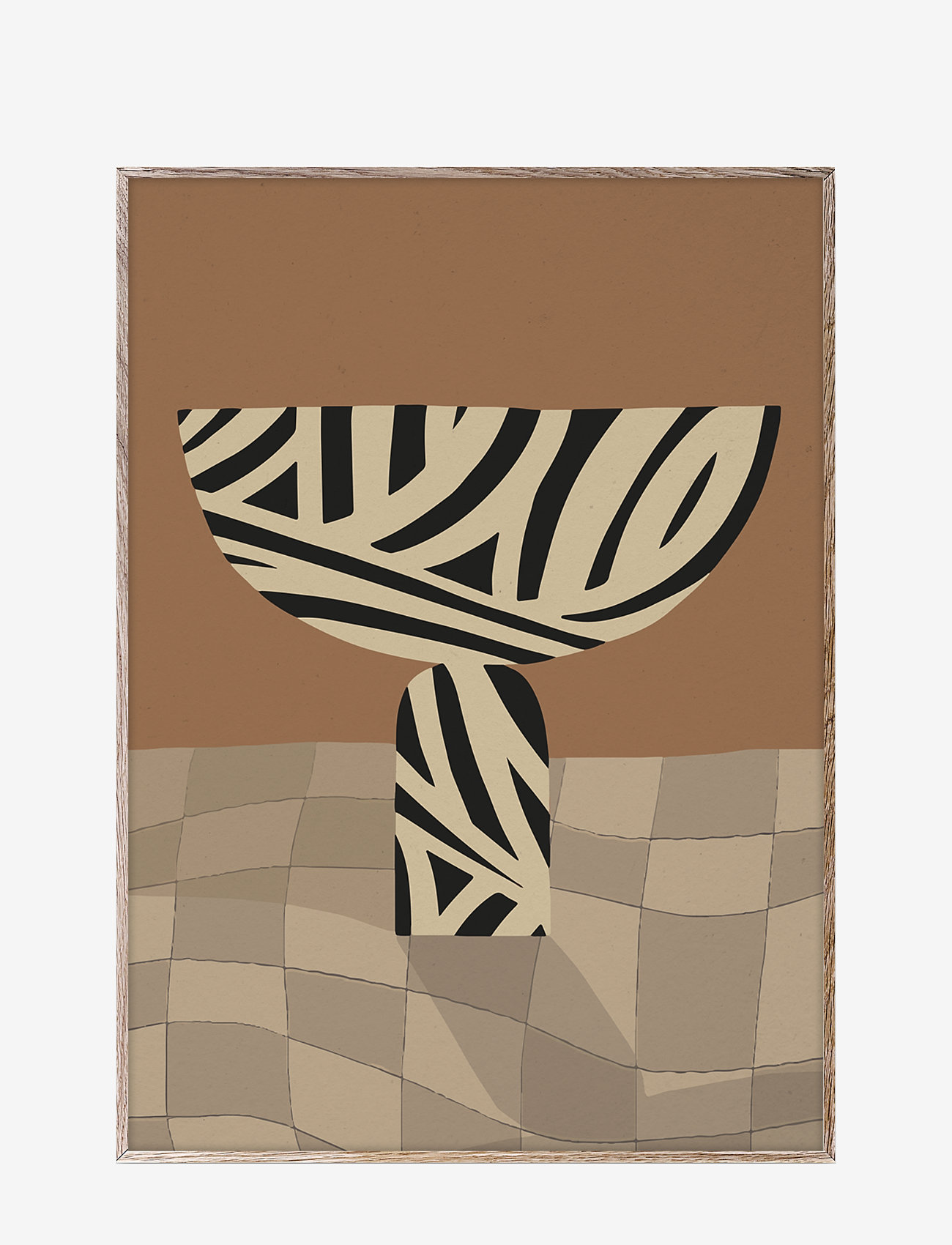 Paper Collective - Kyrr Vase II - 30x40 - beige, brown - 0