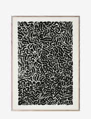 Paper Collective - Morpheme - 70x100 - grafiske mønstre - black, white - 0