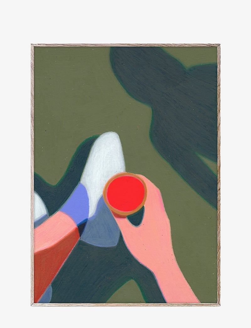 Paper Collective - Les Vacances 01 - ilustracje - green, red - 1