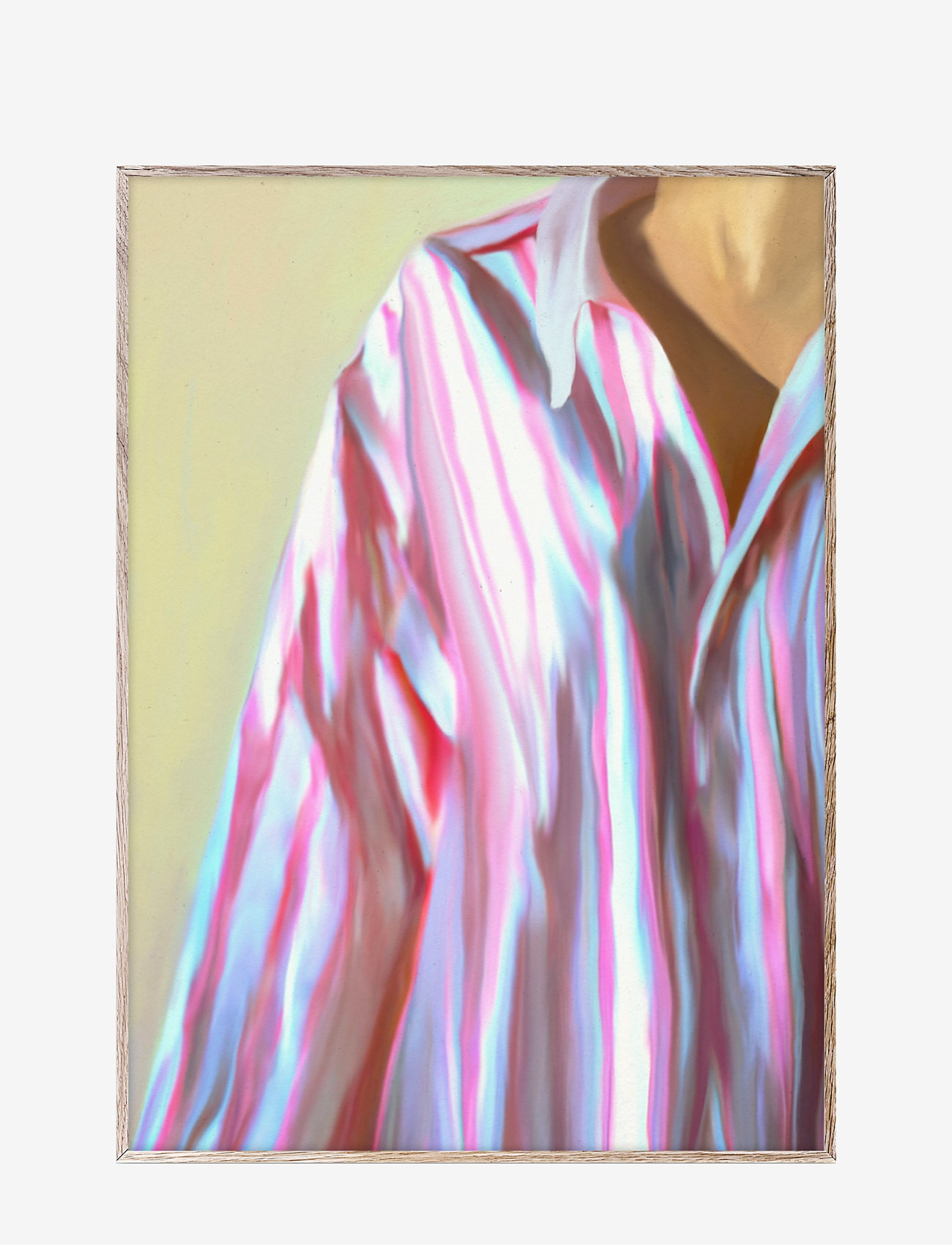 Paper Collective - Dad Shirt - 70x100 - pink, white - 0