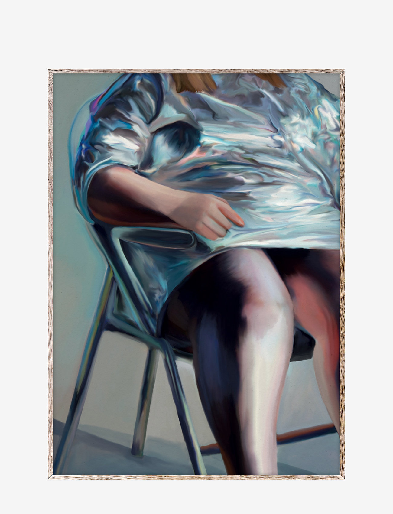 Paper Collective - Disco Queen - 30x40 - grey, black, white - 0