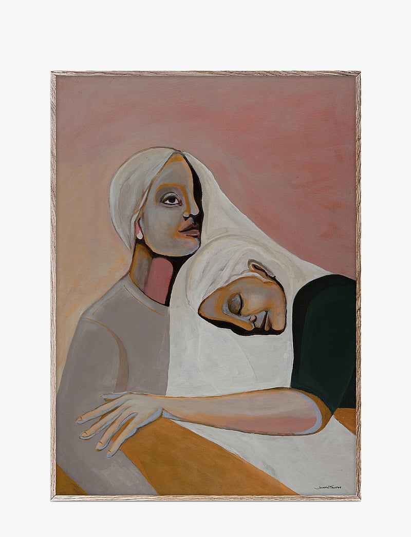 Paper Collective - Sisters I - white, black, yellow - 0