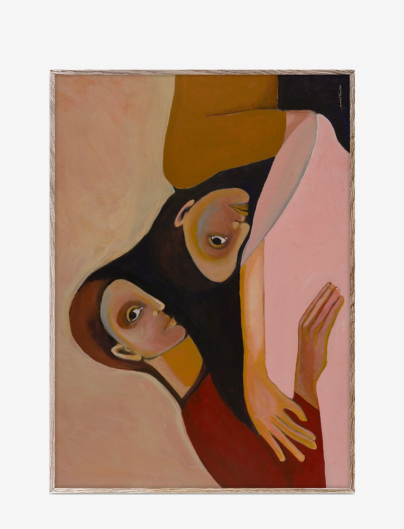 Paper Collective - Sisters III - red, pink, black - 0