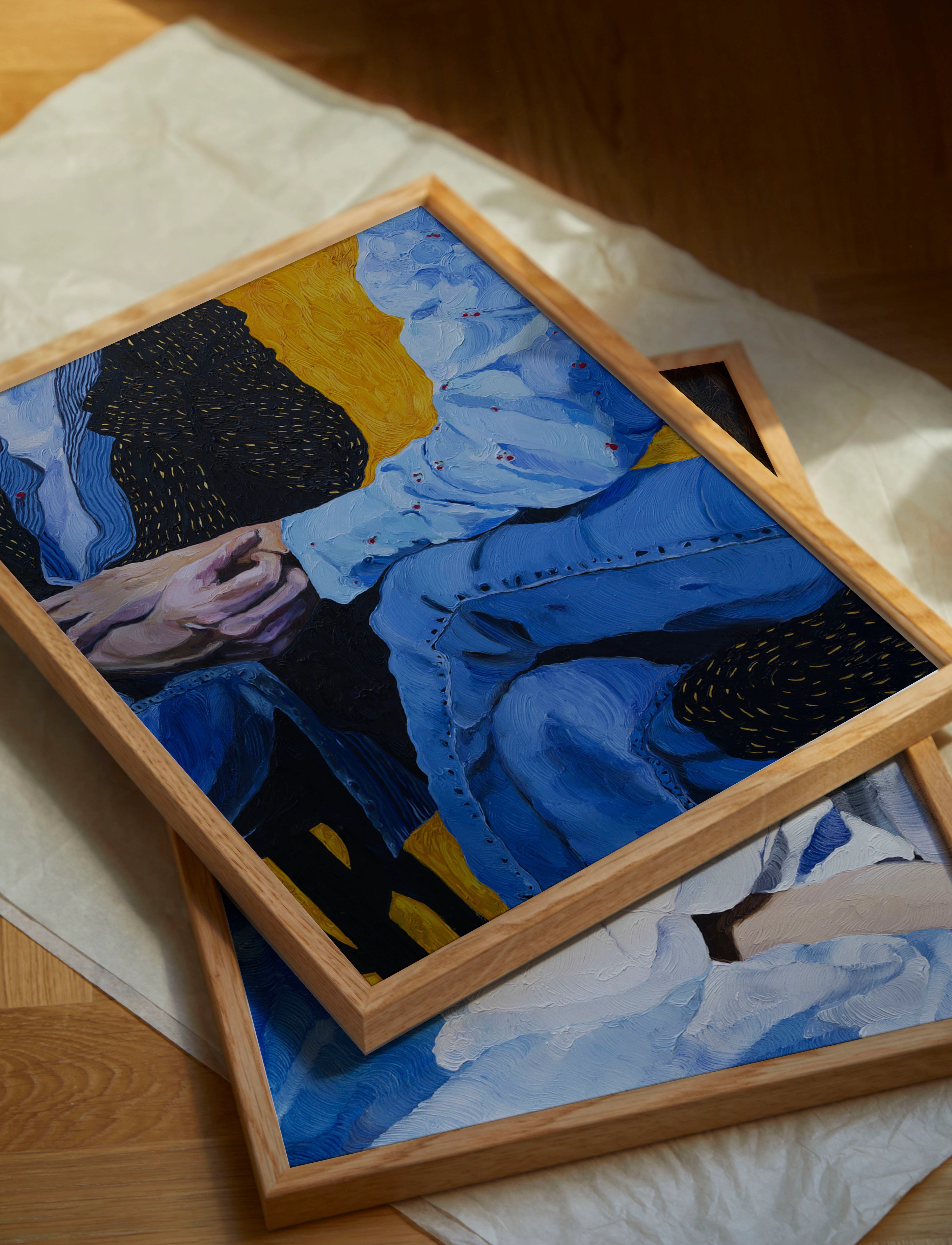 Paper Collective - Alchemy - blue, orange, black - 1