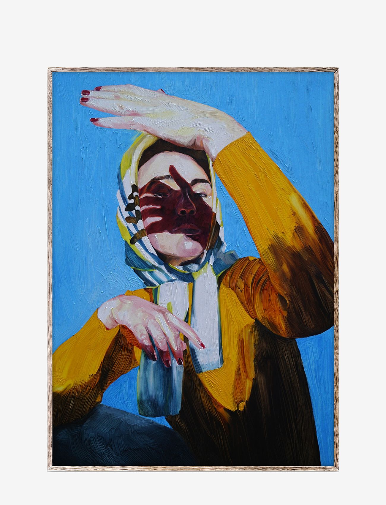 Paper Collective - Madame E - orange, blue, black - 0