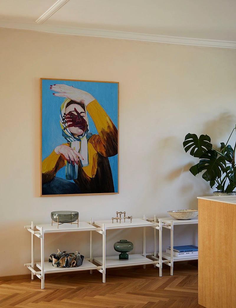 Paper Collective - Madame E - orange, blue, black - 1