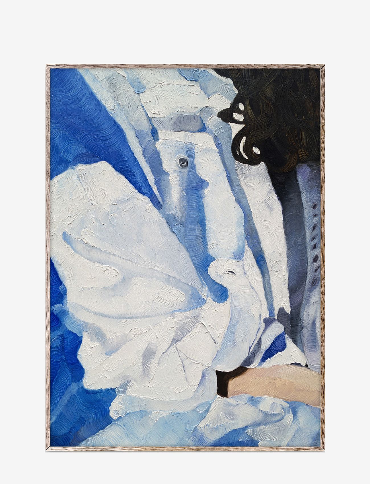 Paper Collective - Detail of Eve - white, blue, black - 0
