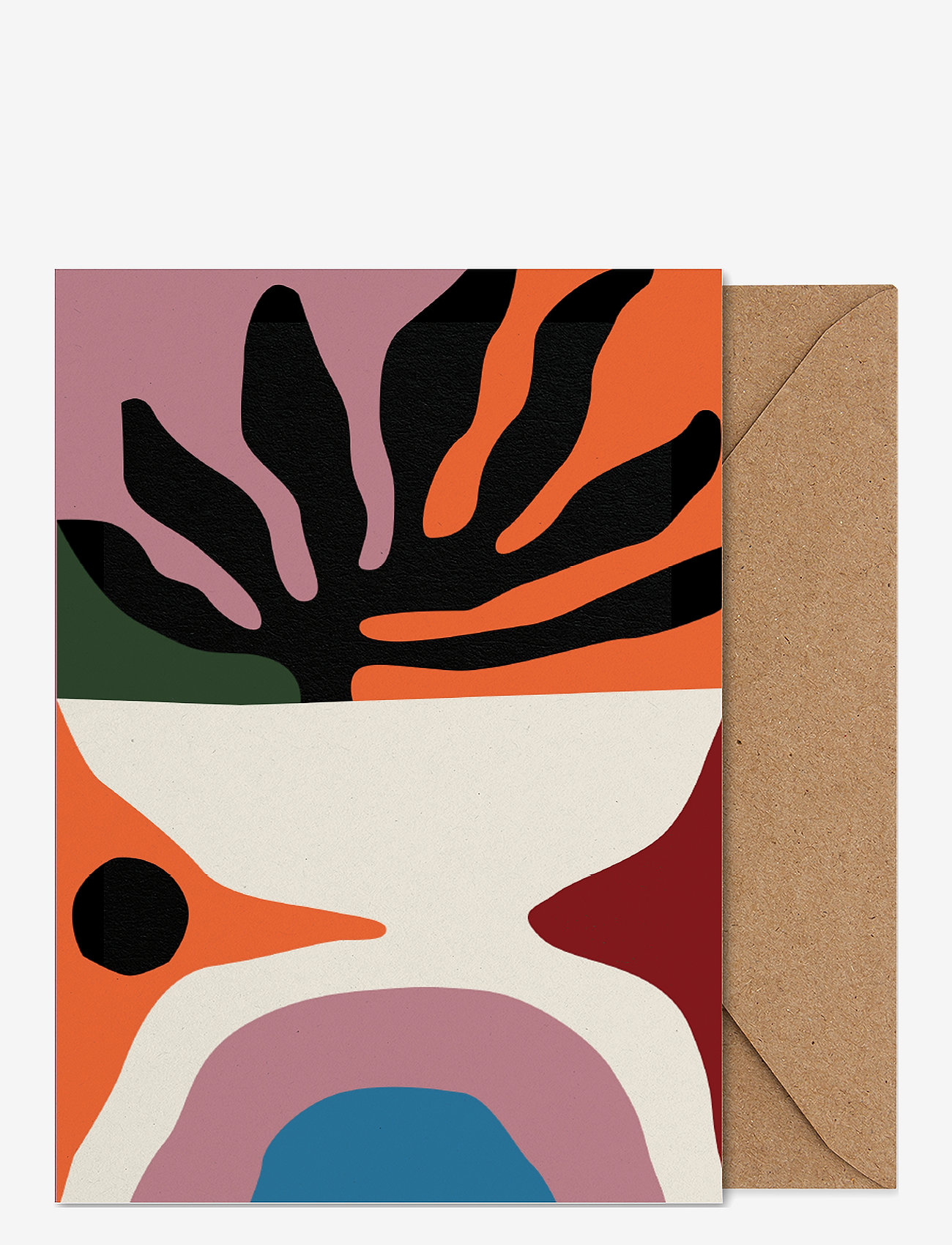 Paper Collective - Flora - Folded A5 Art Card - multi-colour - 0