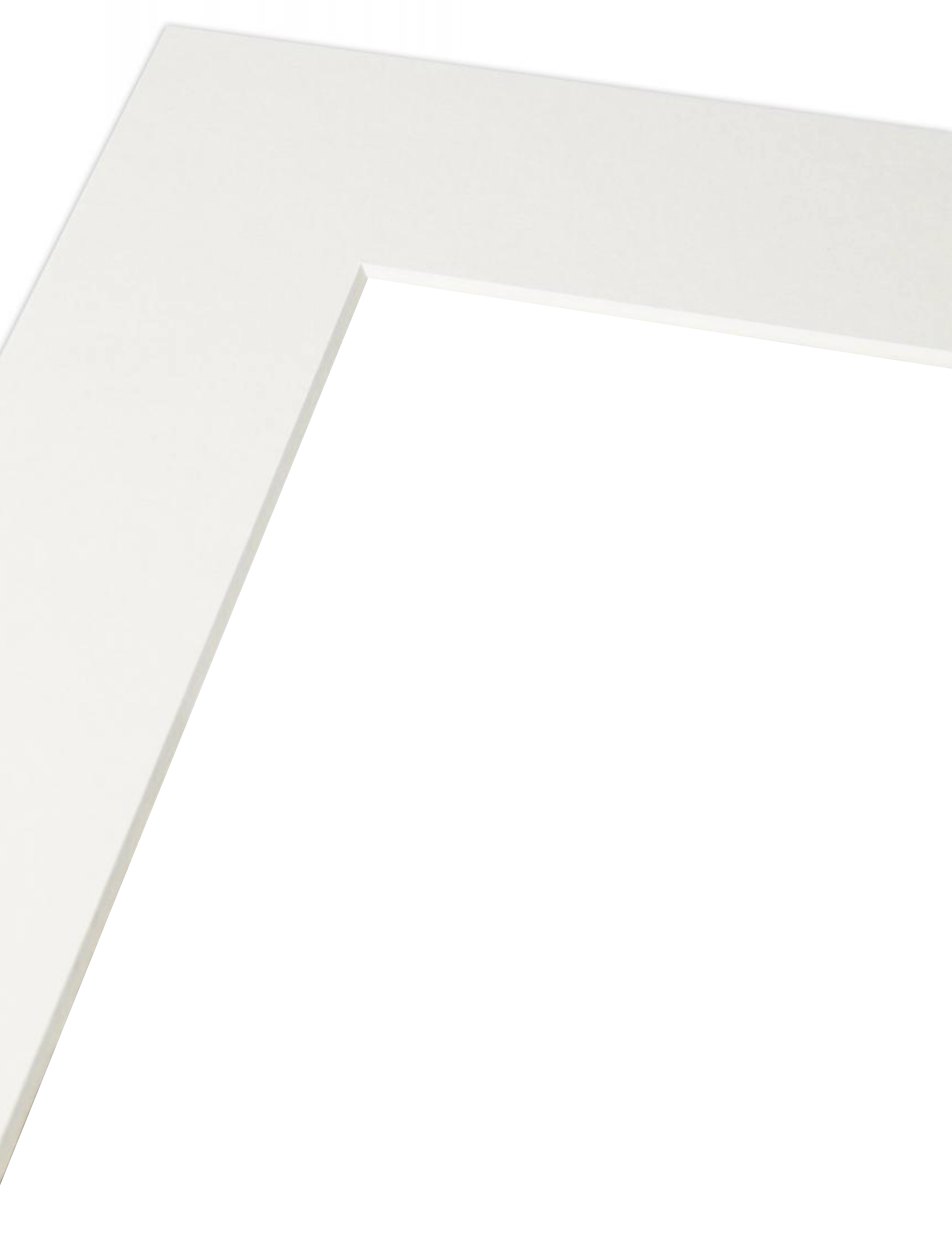 Paper Collective - Passepartout - White 50x70cm (opening for 30x40) - white - 1