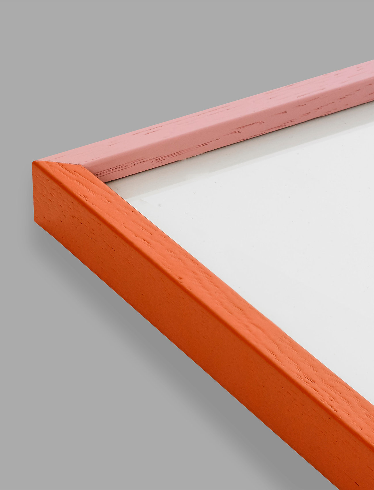 Paper Collective - Frame Pink/Orange plexi - 50x70 cm - bilderrahmen - pink/orange - 1