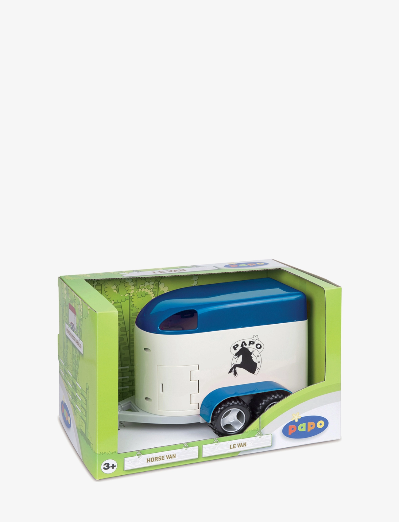 Papo Horse Van, One Size, Multi/patterned, Legetøjsbiler Og -Køretøjer > Legetøjskøretøjer, Børn