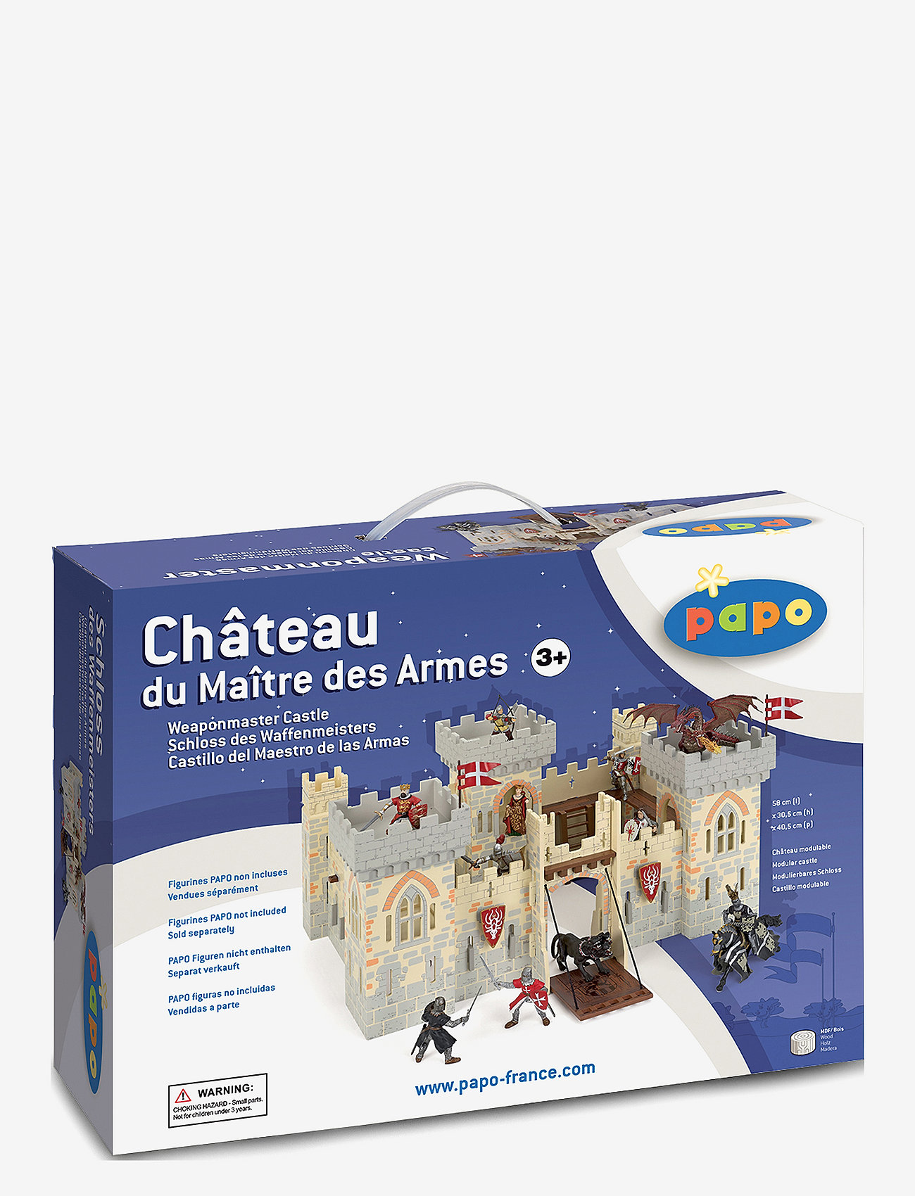 Papo - Weapon Master Castle wood - multi - 1