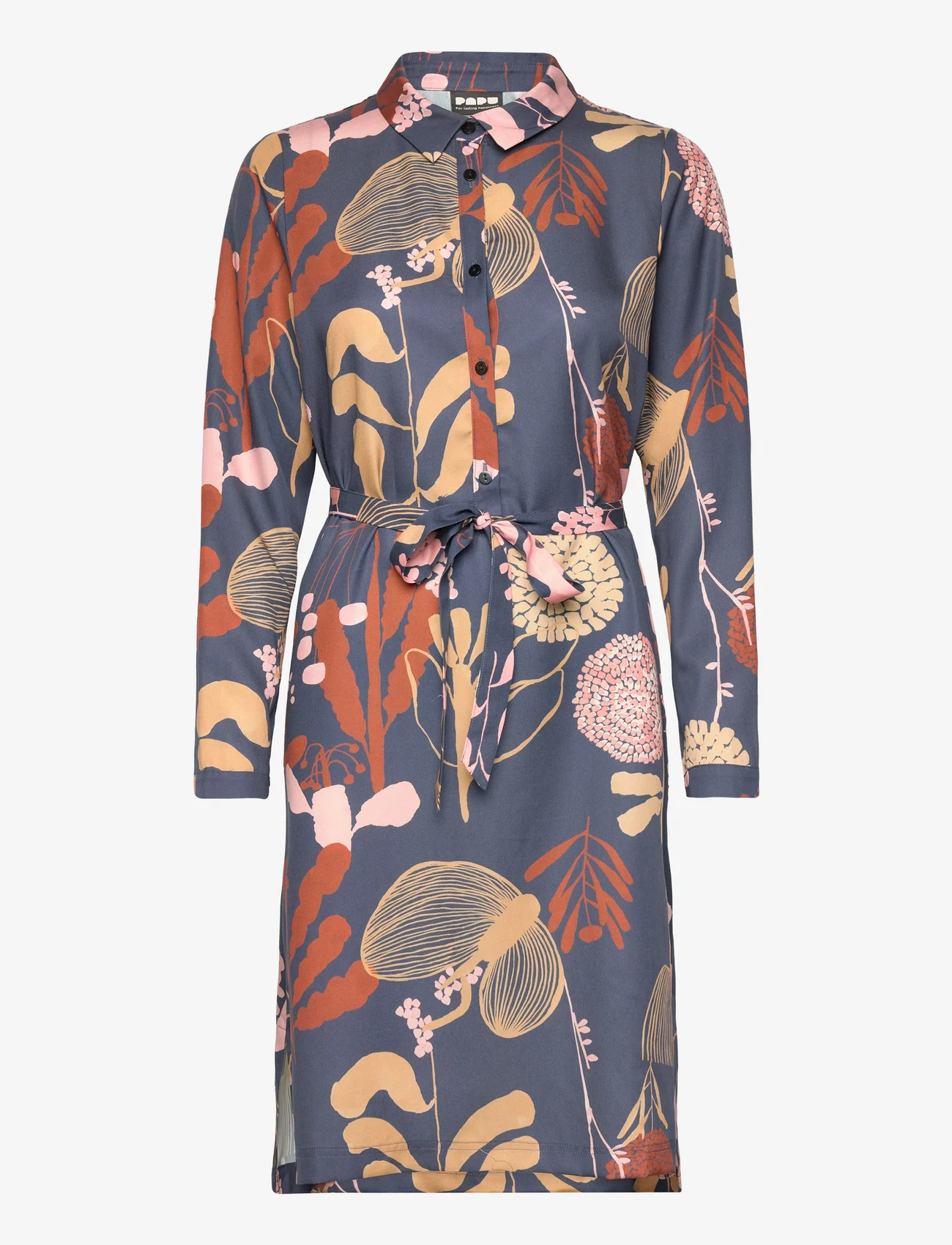 Papu - SHIRT DRESS, WILD GARDEN - skjortekjoler - multicolor - 0