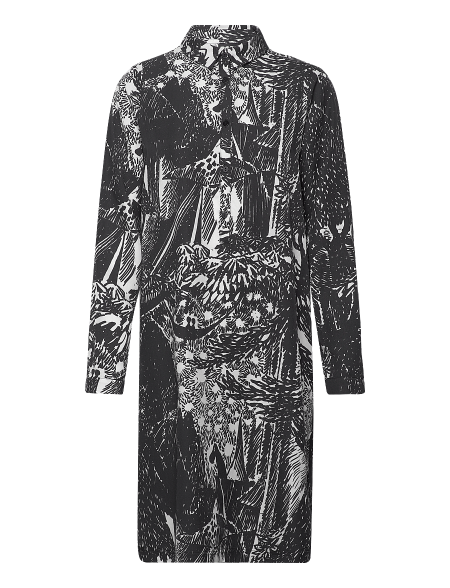 Papu - SHIRT DRESS, AUTUMN GARDEN - skjortekjoler - monochrome - 0