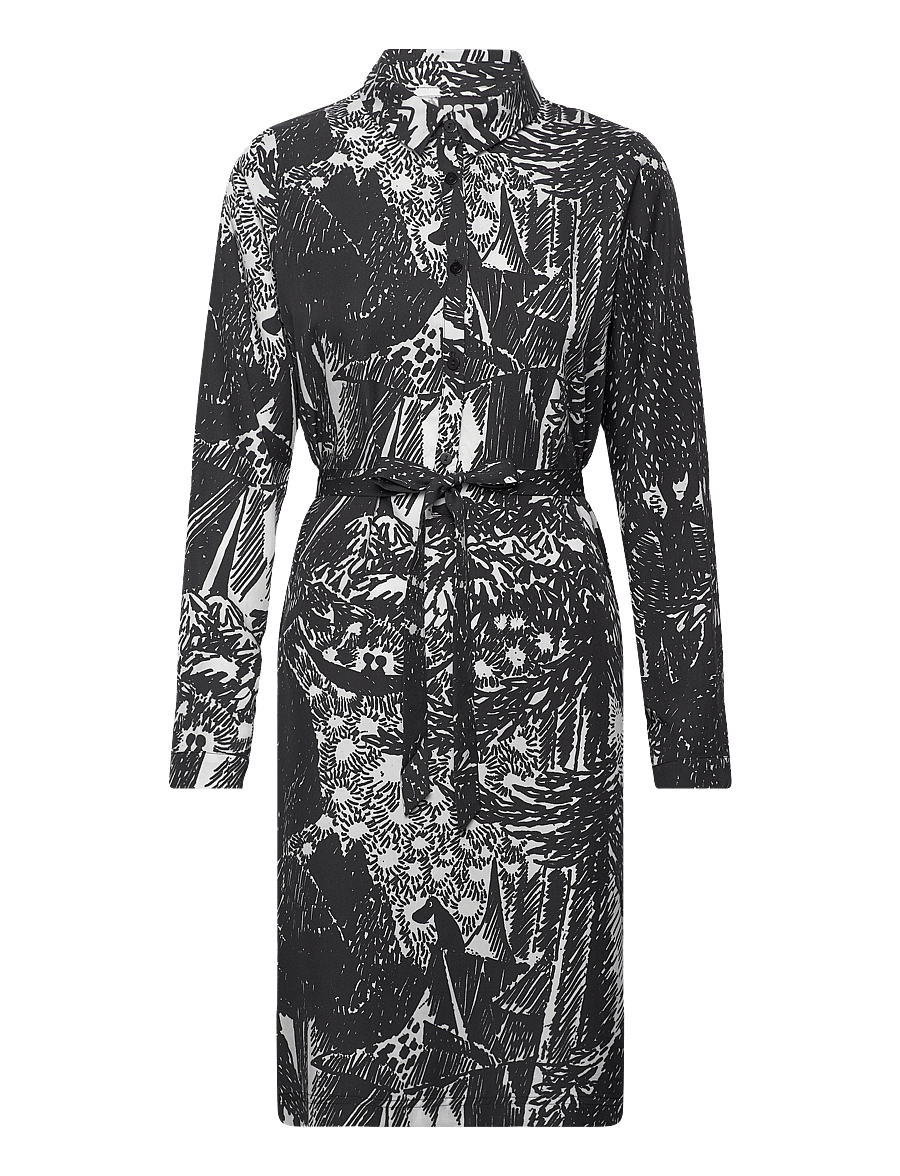 Papu - SHIRT DRESS, AUTUMN GARDEN - skjortekjoler - monochrome - 2