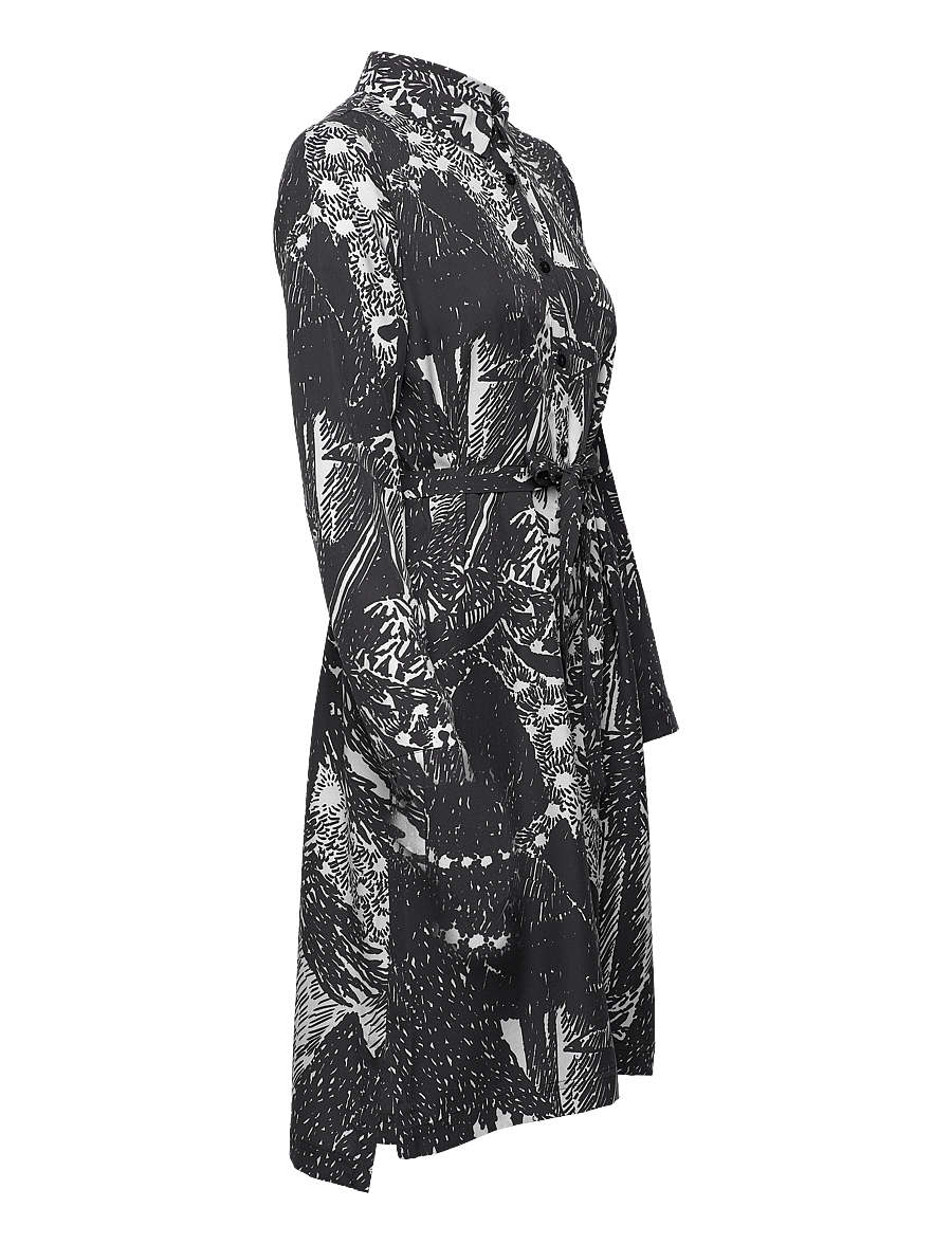 Papu - SHIRT DRESS, AUTUMN GARDEN - skjortekjoler - monochrome - 4