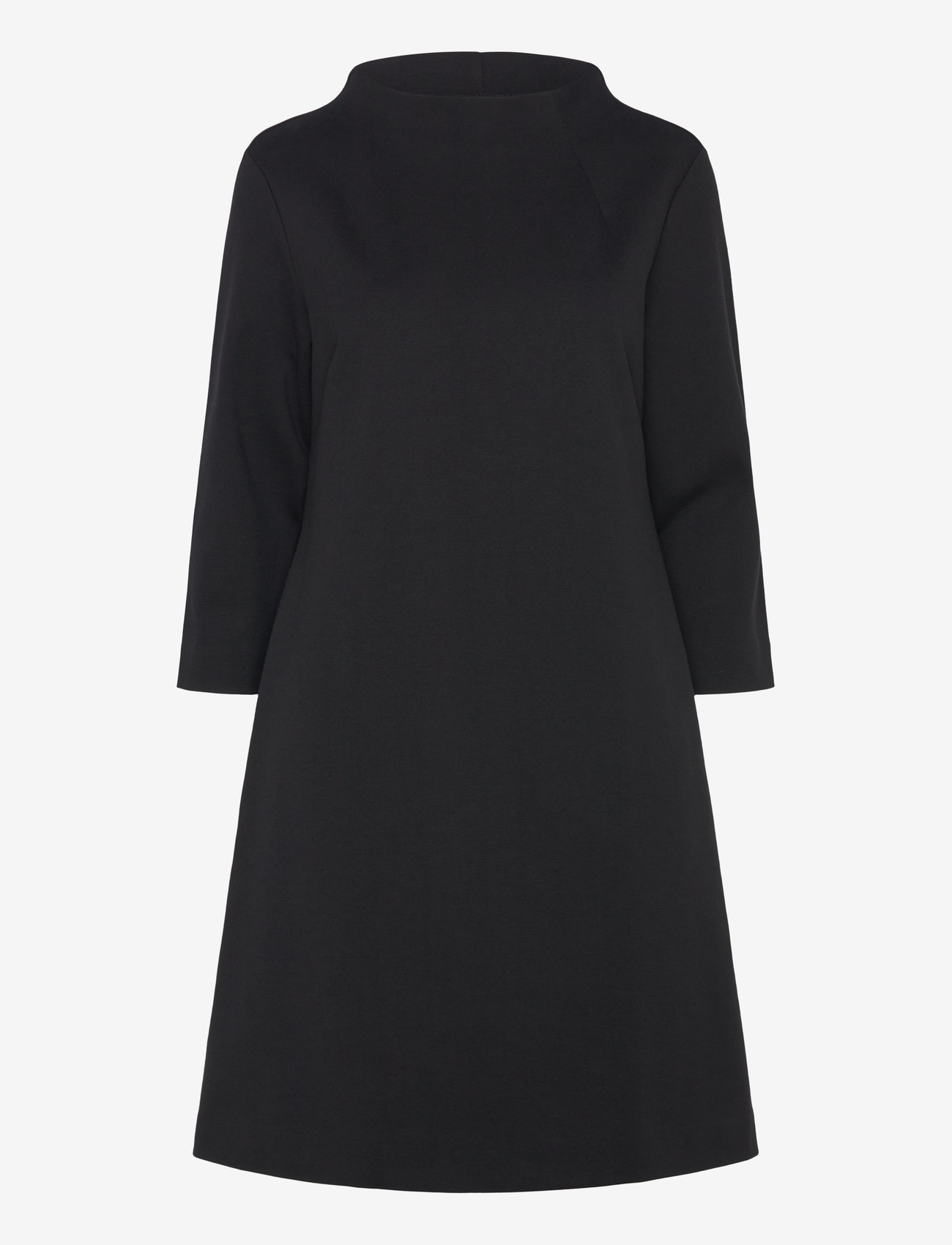 Papu - MIDI DRESS, Solid - sweatshirtkjoler - black - 0