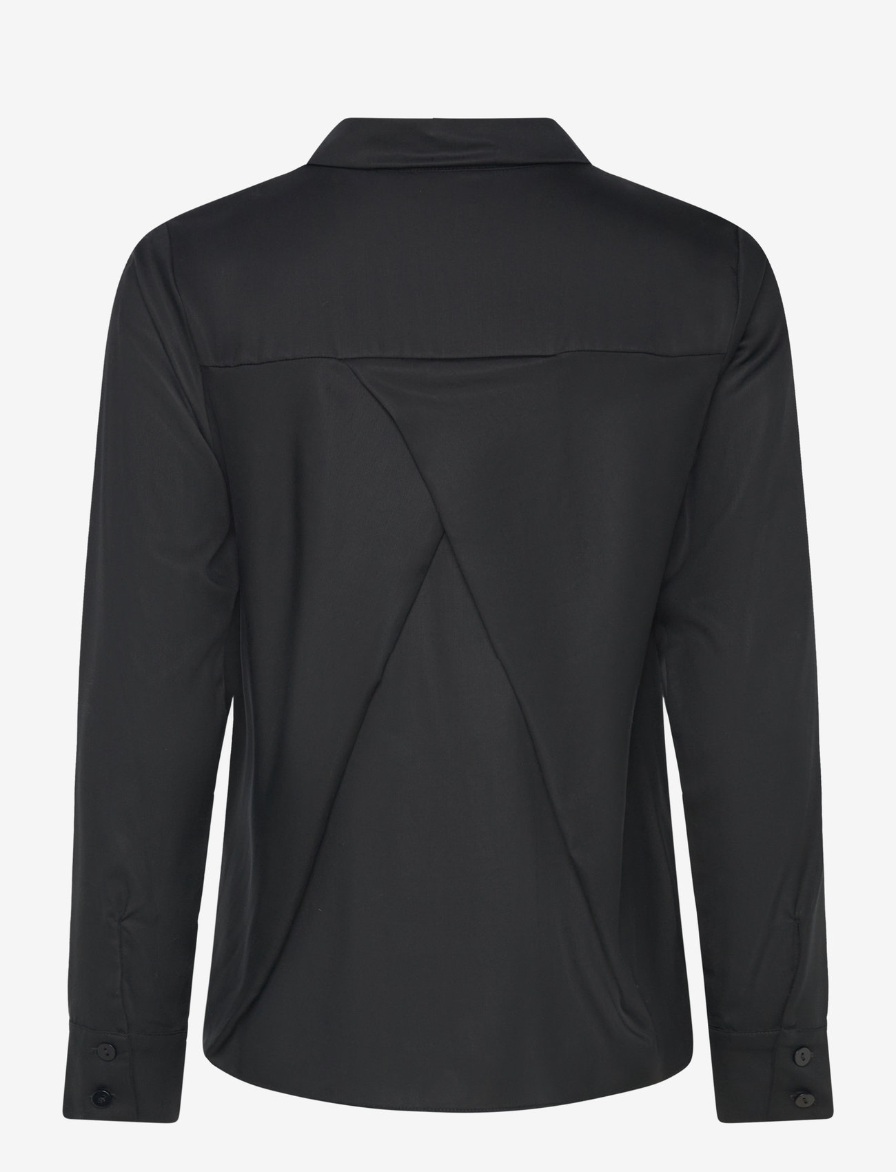 Papu - FITTED SHIRT, Solid - långärmade skjortor - black - 1