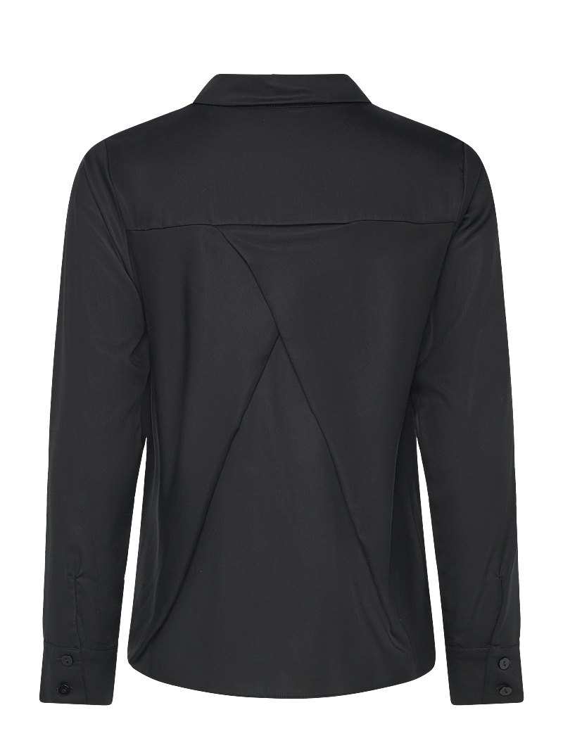 Papu - FITTED SHIRT, Solid - långärmade skjortor - black - 1