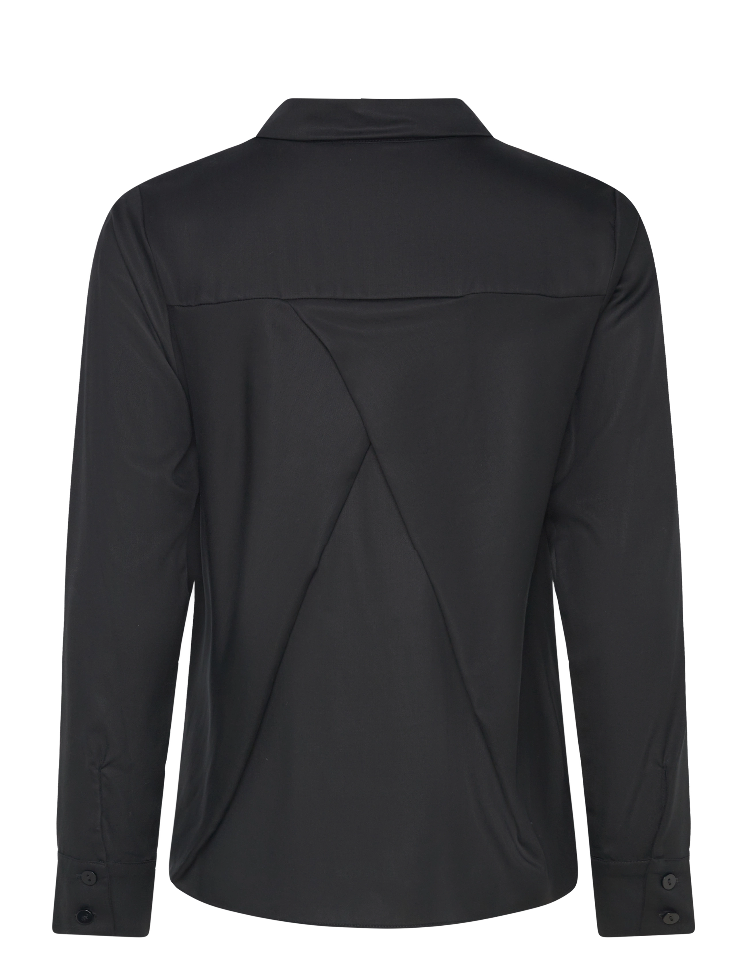 Papu - FITTED SHIRT, Solid - langärmlige hemden - black - 1