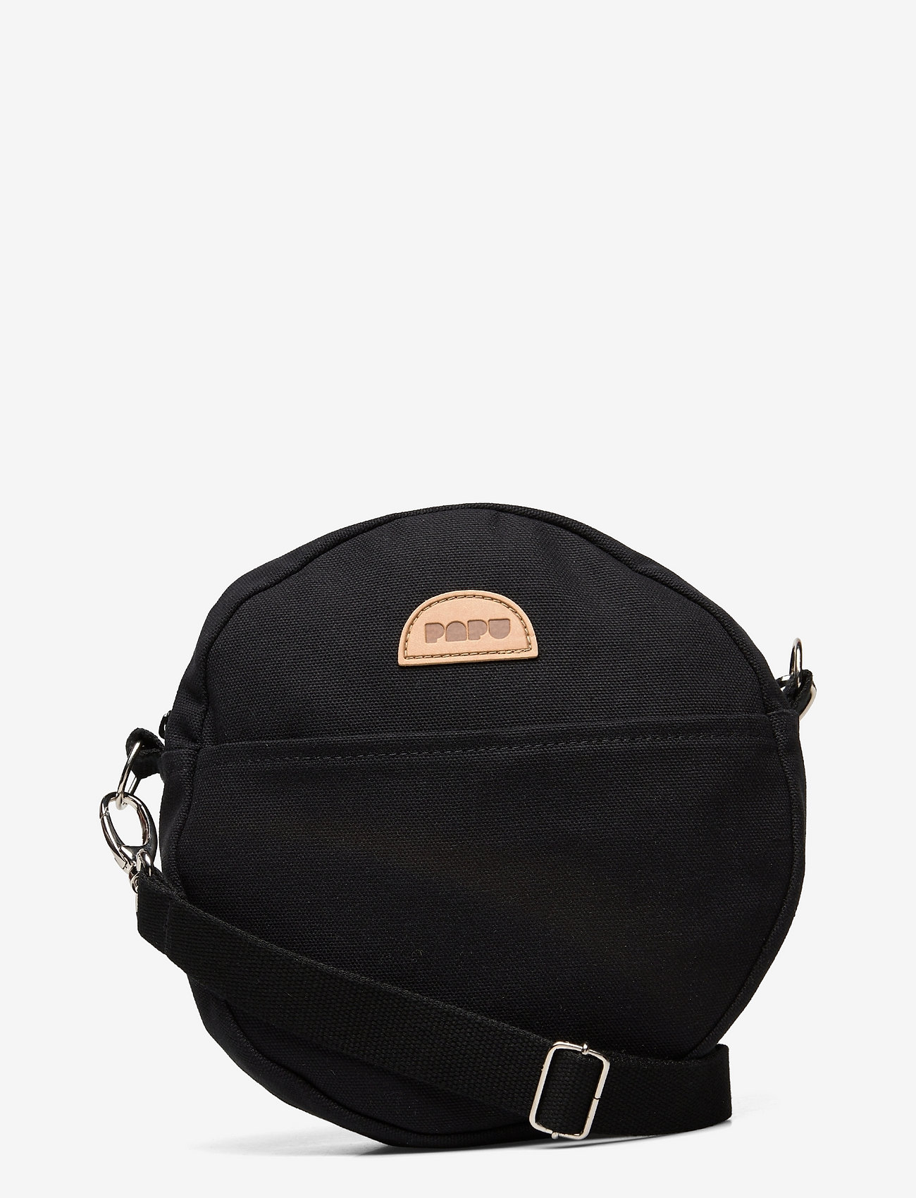 Papu - CIRCLE BAG, black - skuldervesker - black - 0