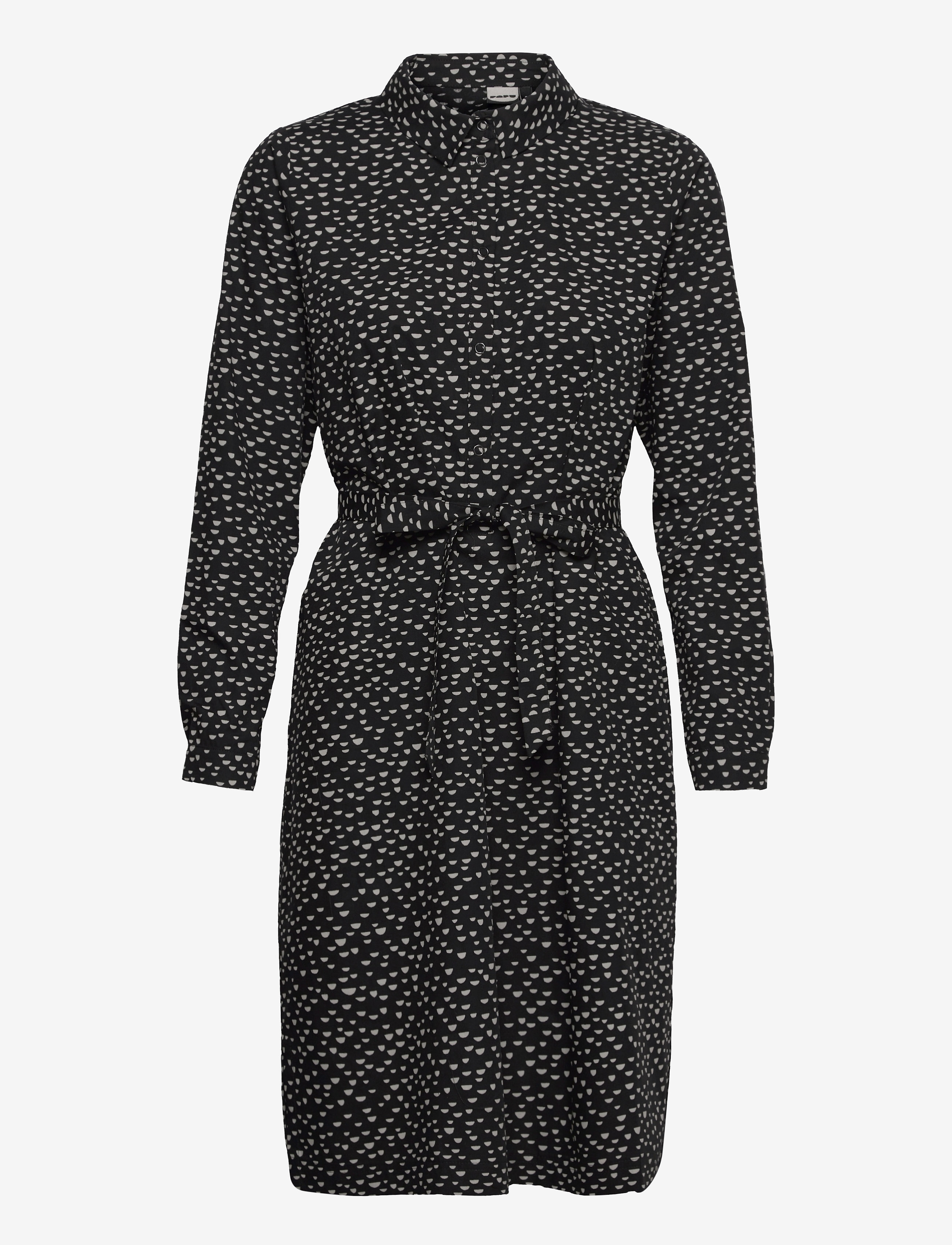 PAPU Shirt Kleid Mini Beans Schwarz - XS - Damen
