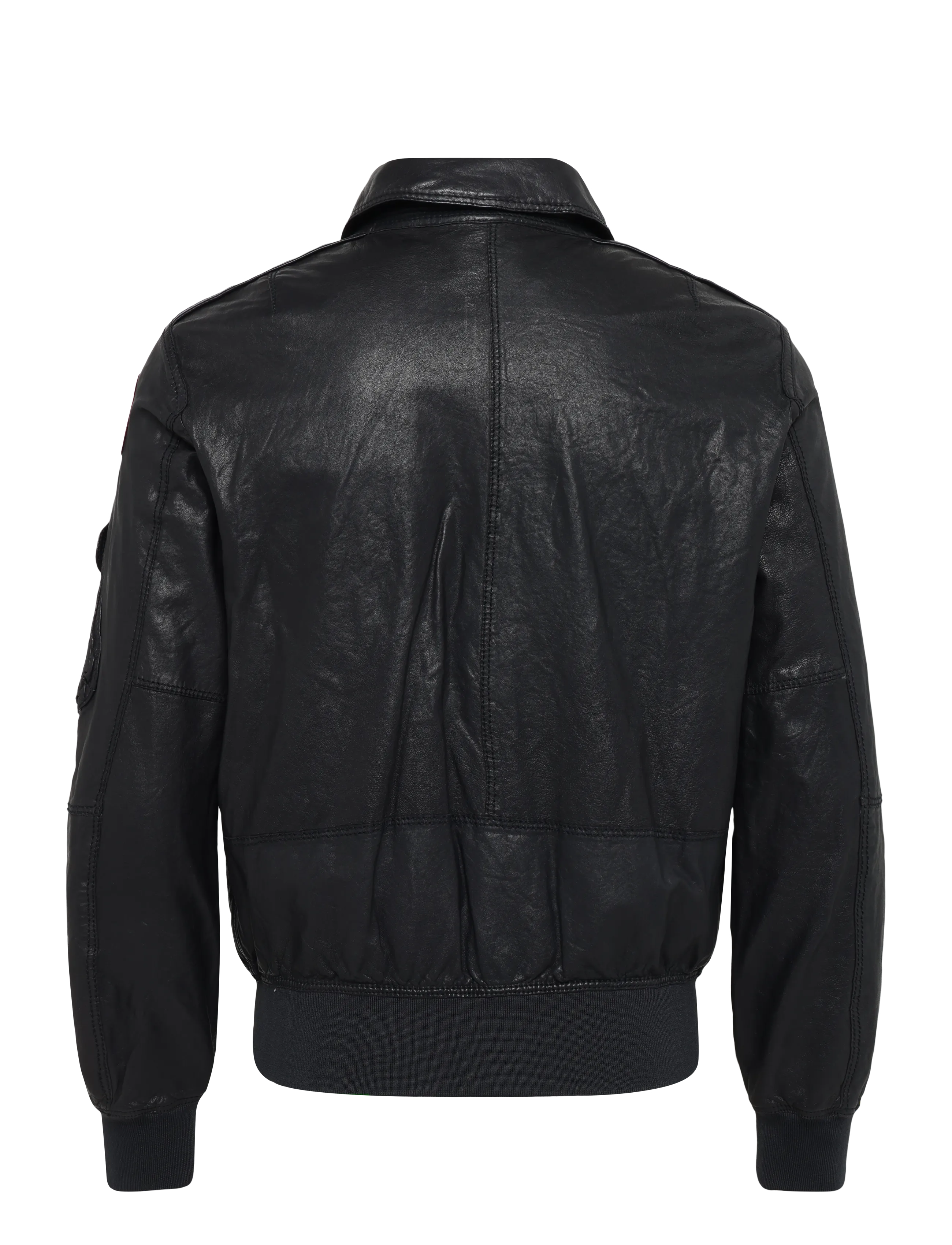 Parajumpers - Brigadier Leather Jacket - grey - 2