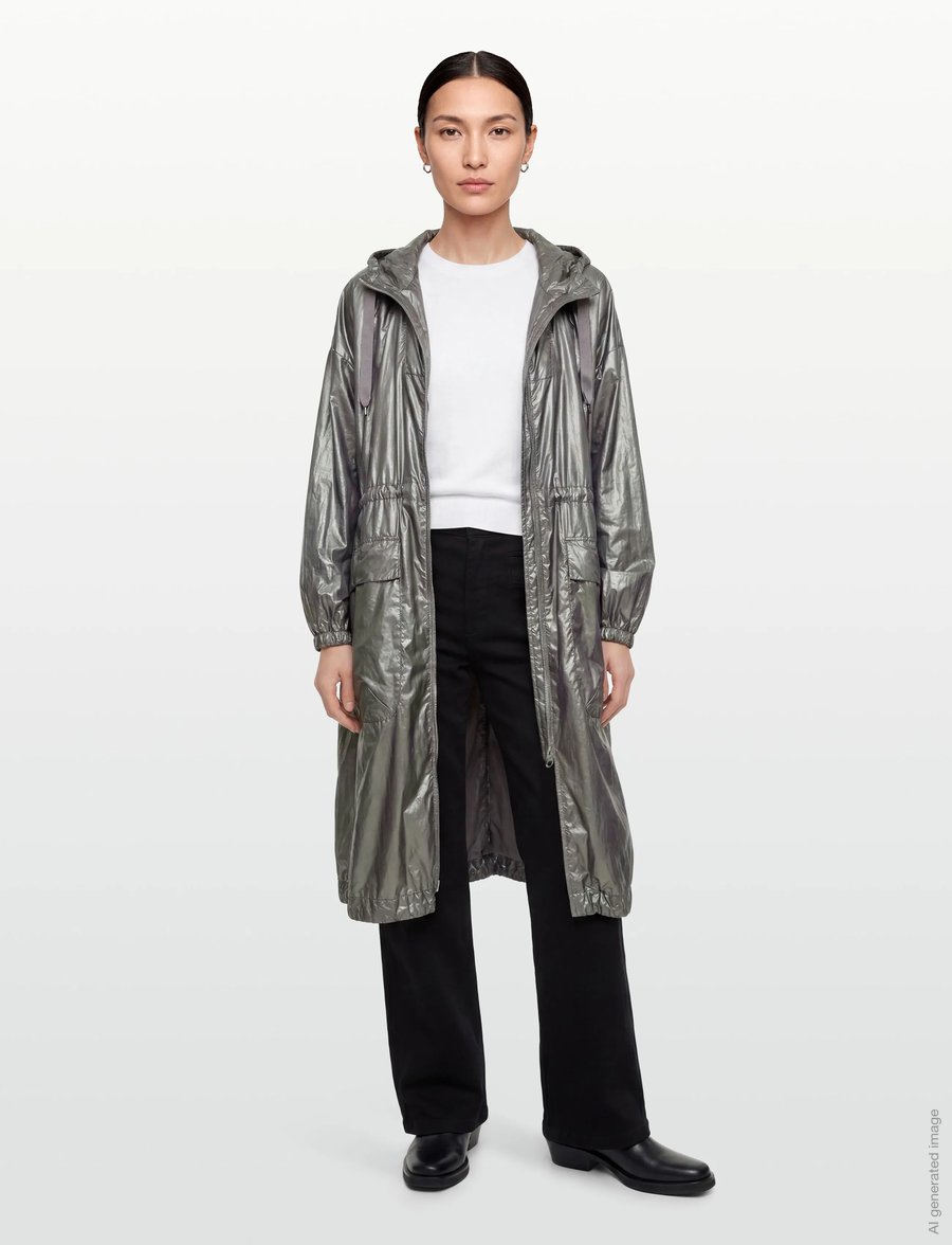 Parajumpers - Olga Coat - rain jackets - grey - 0