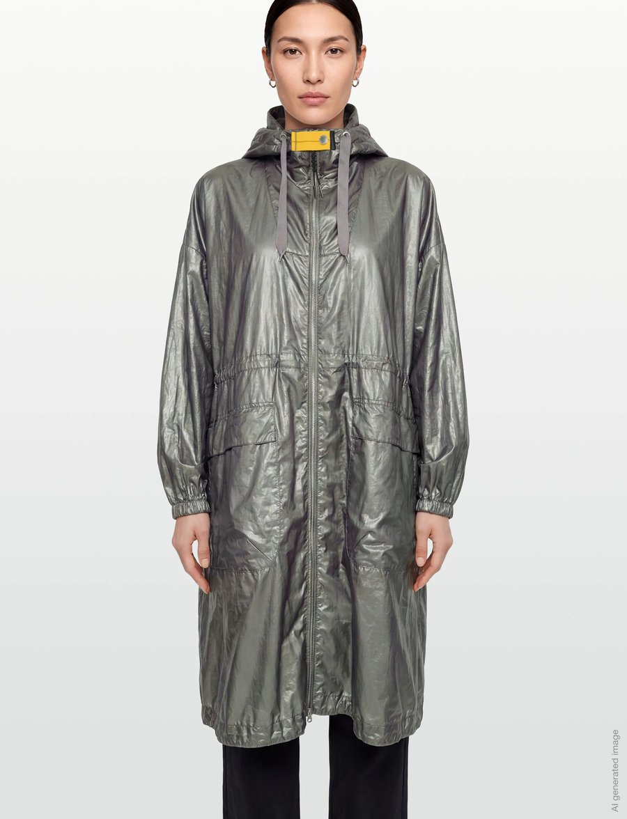 Parajumpers - Olga Coat - rain jackets - grey - 3
