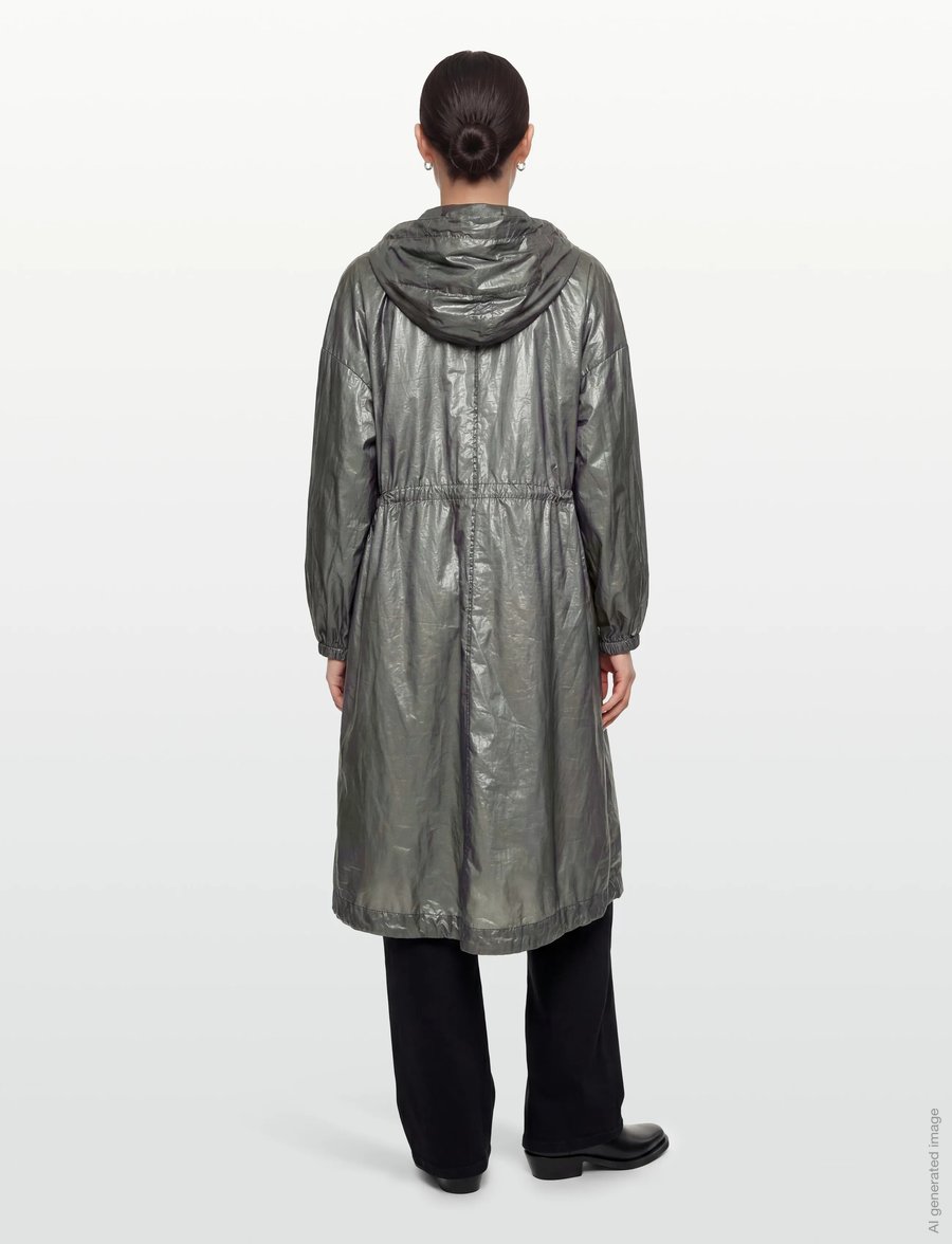 Parajumpers - Olga Coat - rain jackets - grey - 4