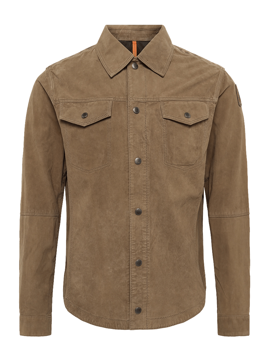 Parajumpers - Radcliff Suede Jacket - forårsjakker - brown - 1