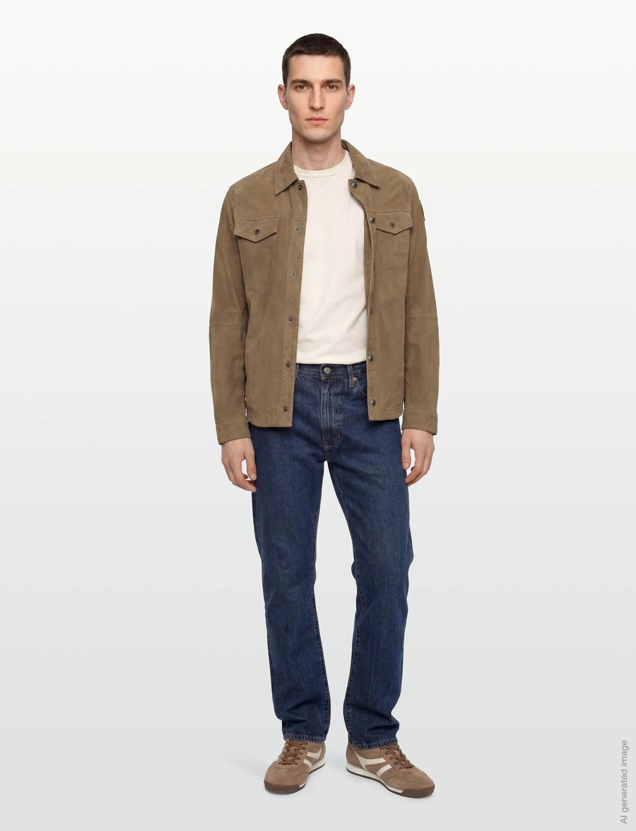 Parajumpers - Radcliff Suede Jacket - forårsjakker - brown - 0