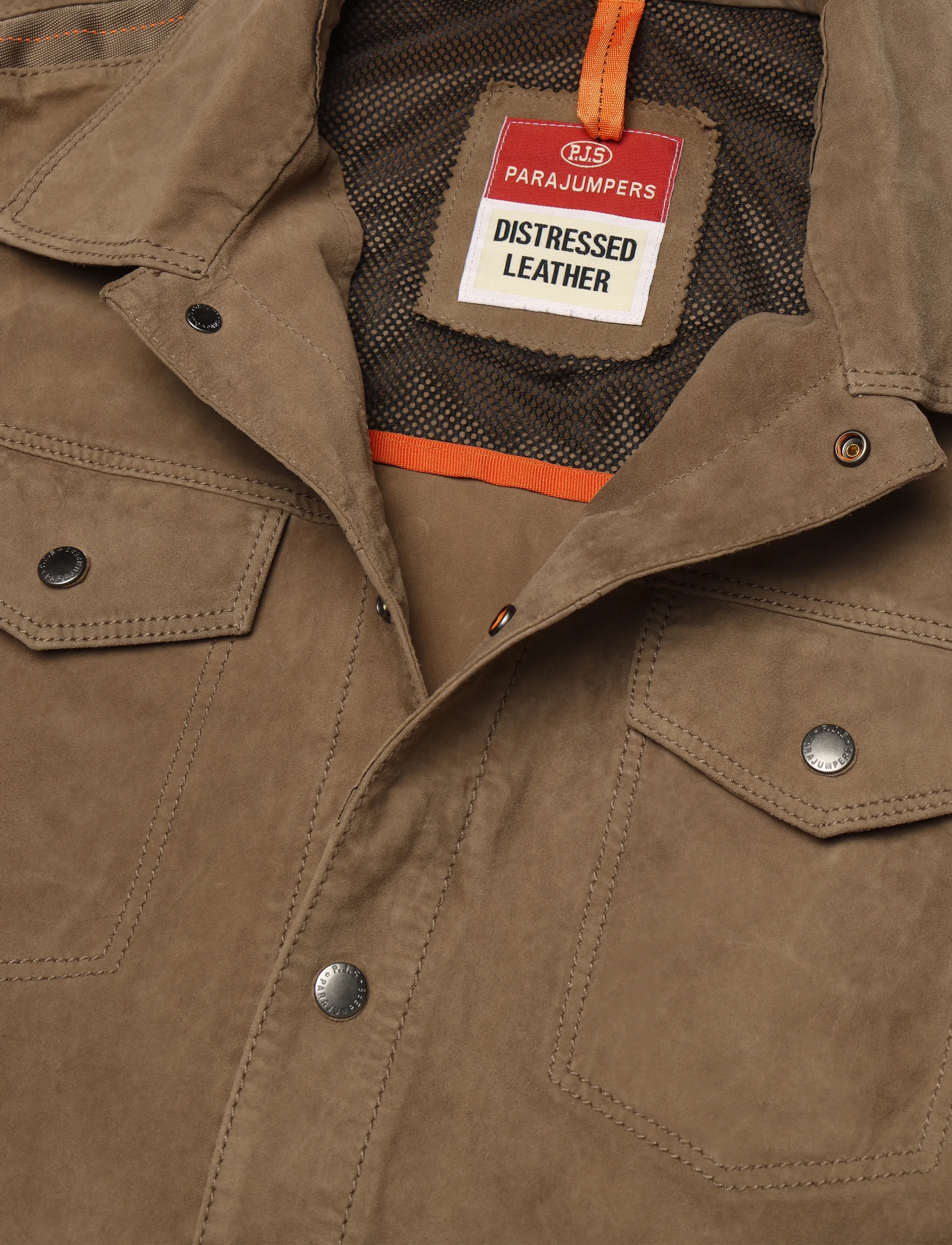 Parajumpers - Radcliff Suede Jacket - brown - 5