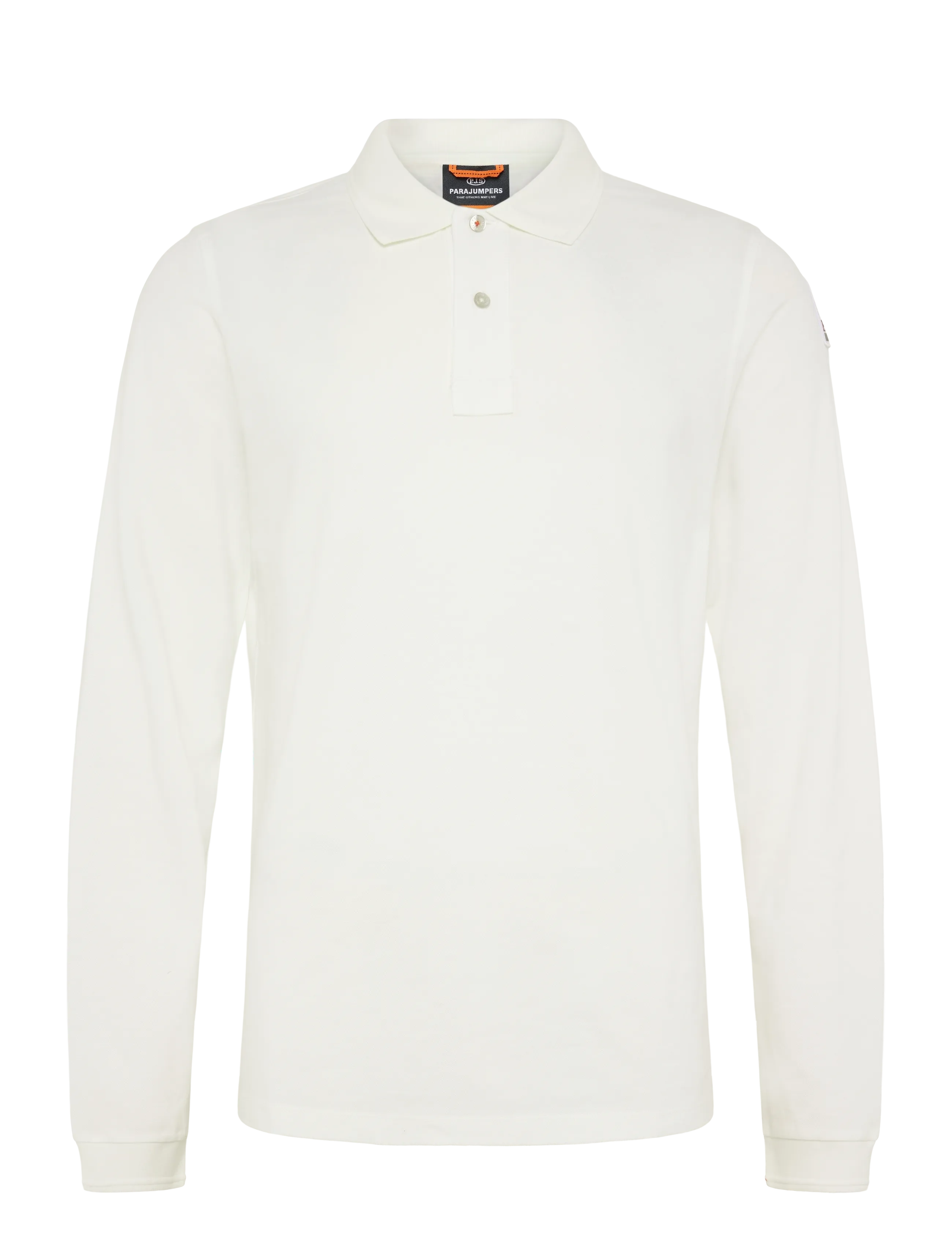 Parajumpers Oberon Polo Sweater - Polosärgid - WHITE / white