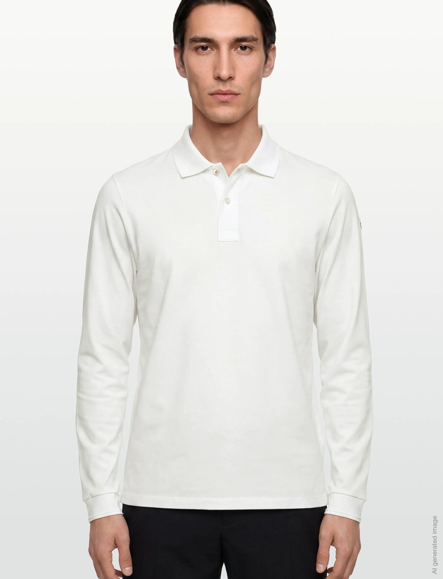 Parajumpers - Oberon Polo Sweater - langermede, strikkede pologensere - white - 3