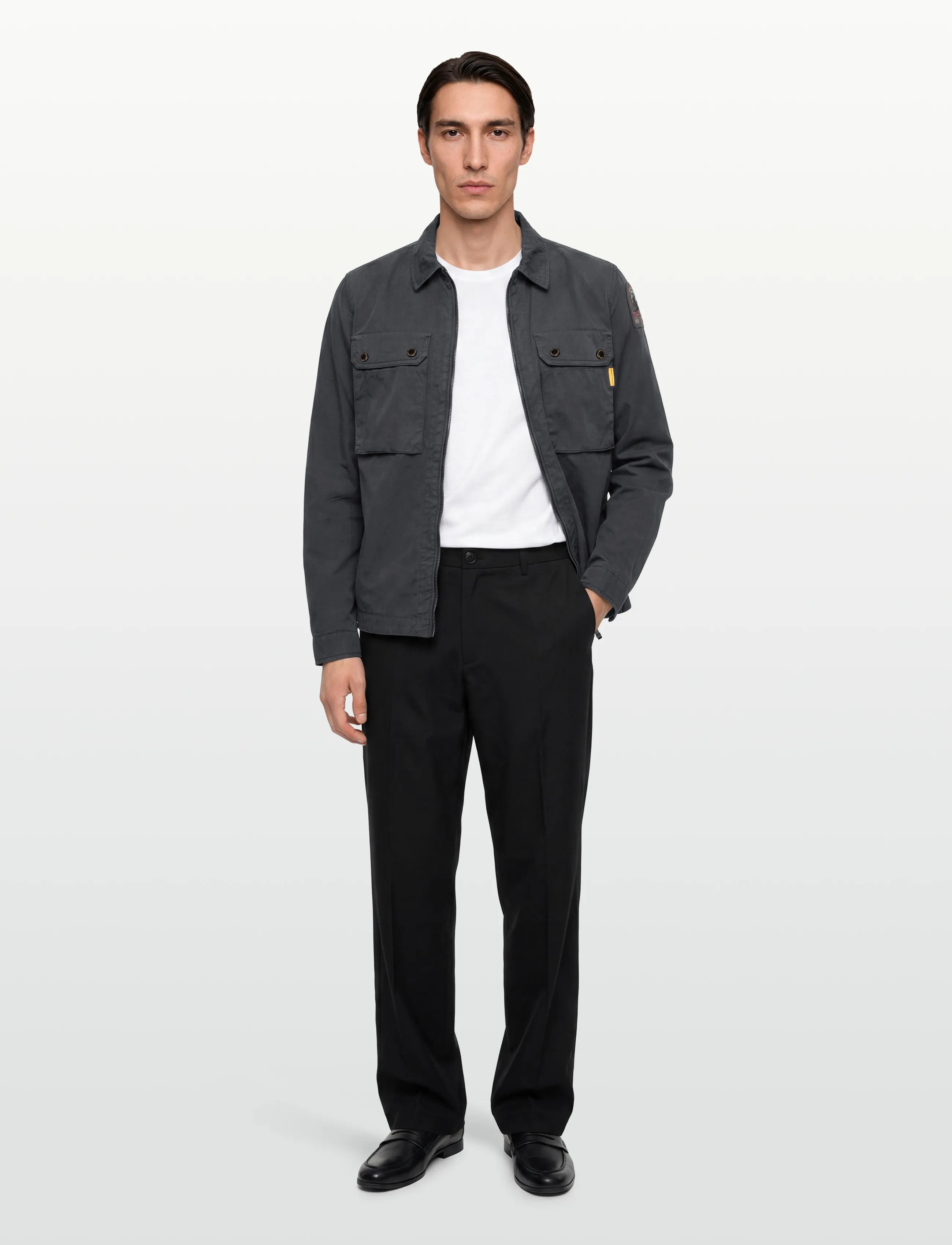 Parajumpers Tel Shirt, XXL, Jackets, Grau - Light Männerswear